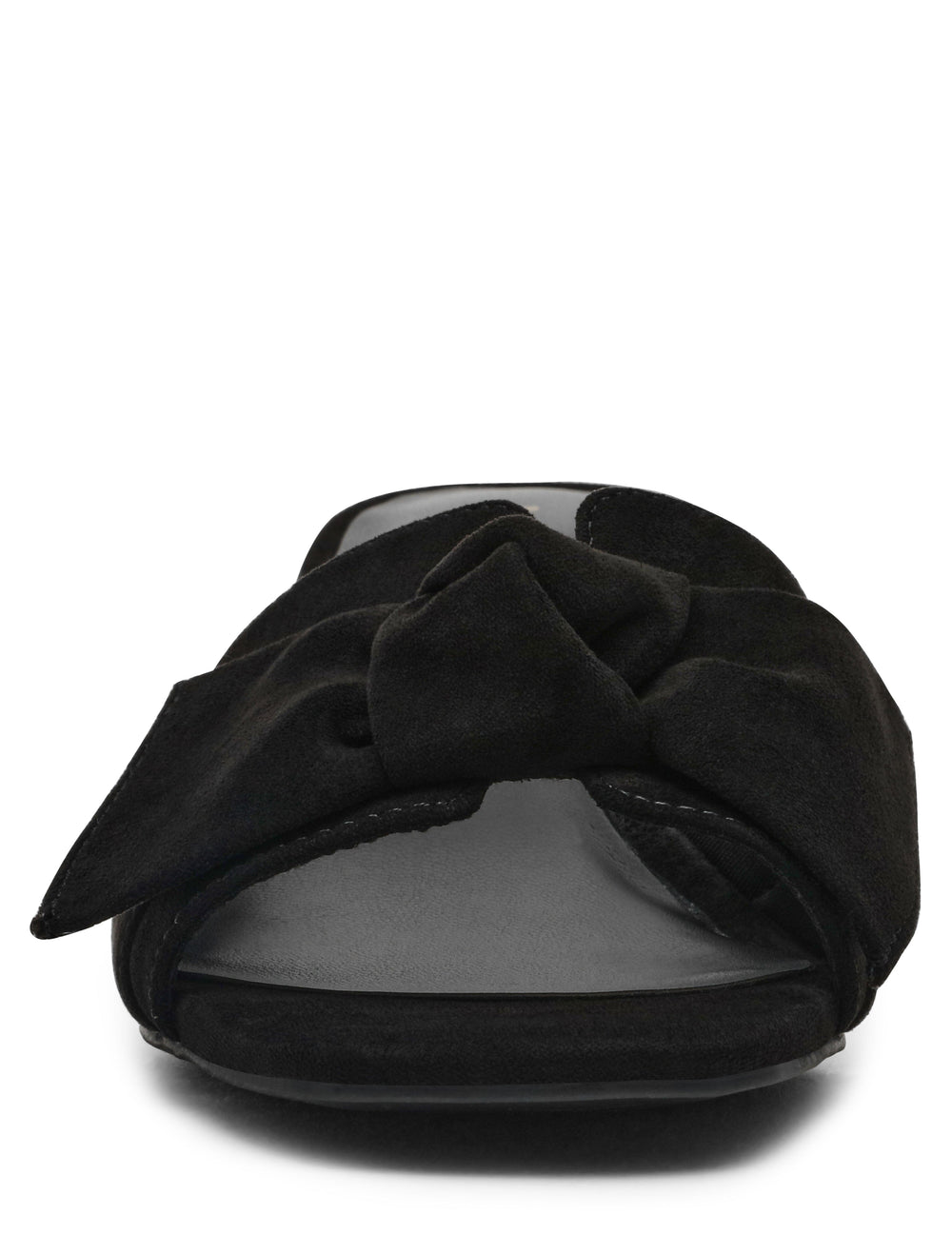 Jelena Dress Sandal - Anne Klein Black Suede