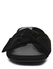 Jelena Dress Sandal - Anne Klein Black Suede