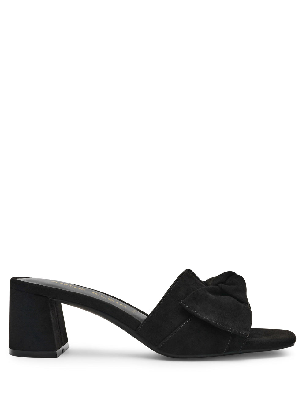 Jelena Dress Sandal - Anne Klein Black Suede