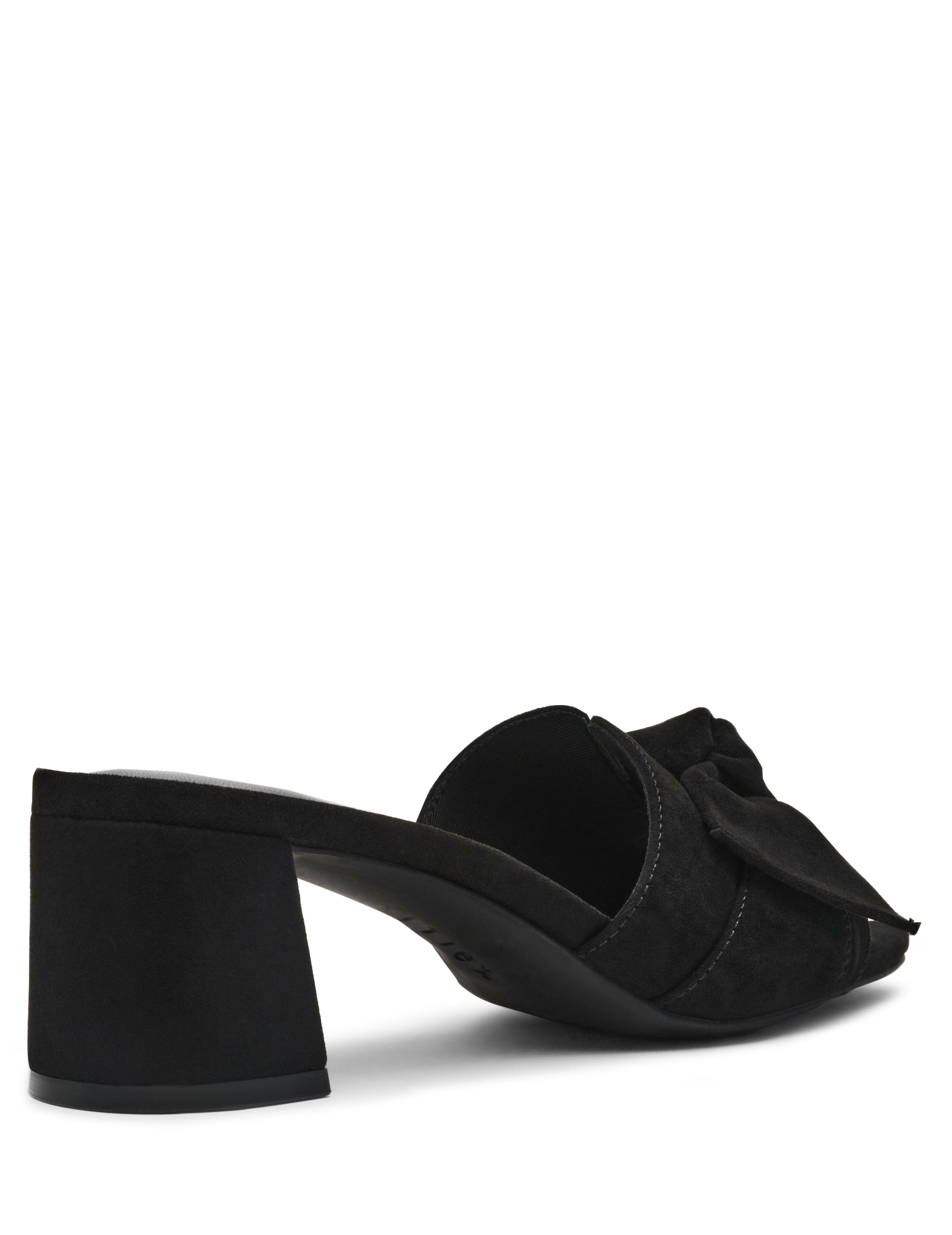 Jelena Dress Sandal - Anne Klein Black Suede