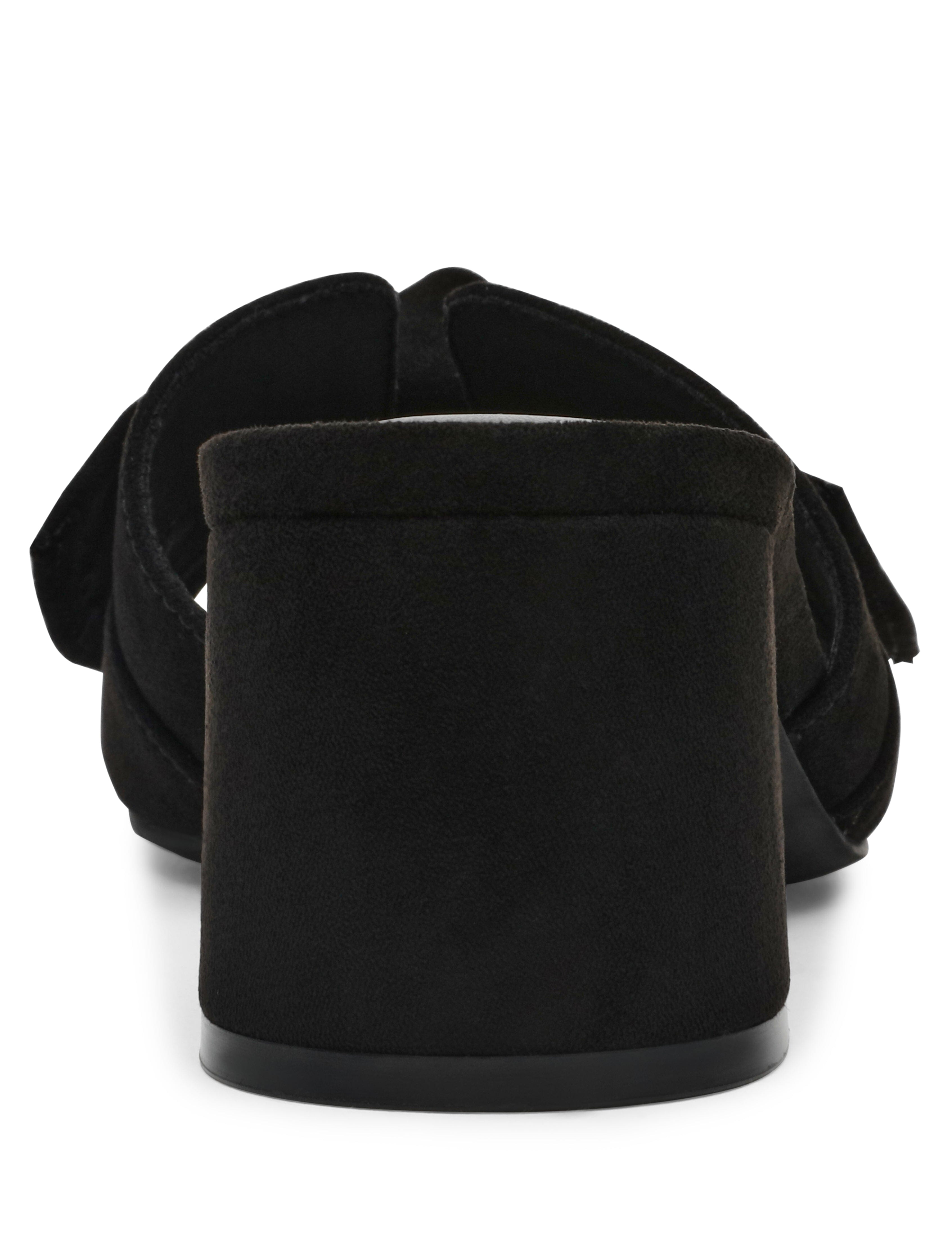 Jelena Dress Sandal - Anne Klein Black Suede