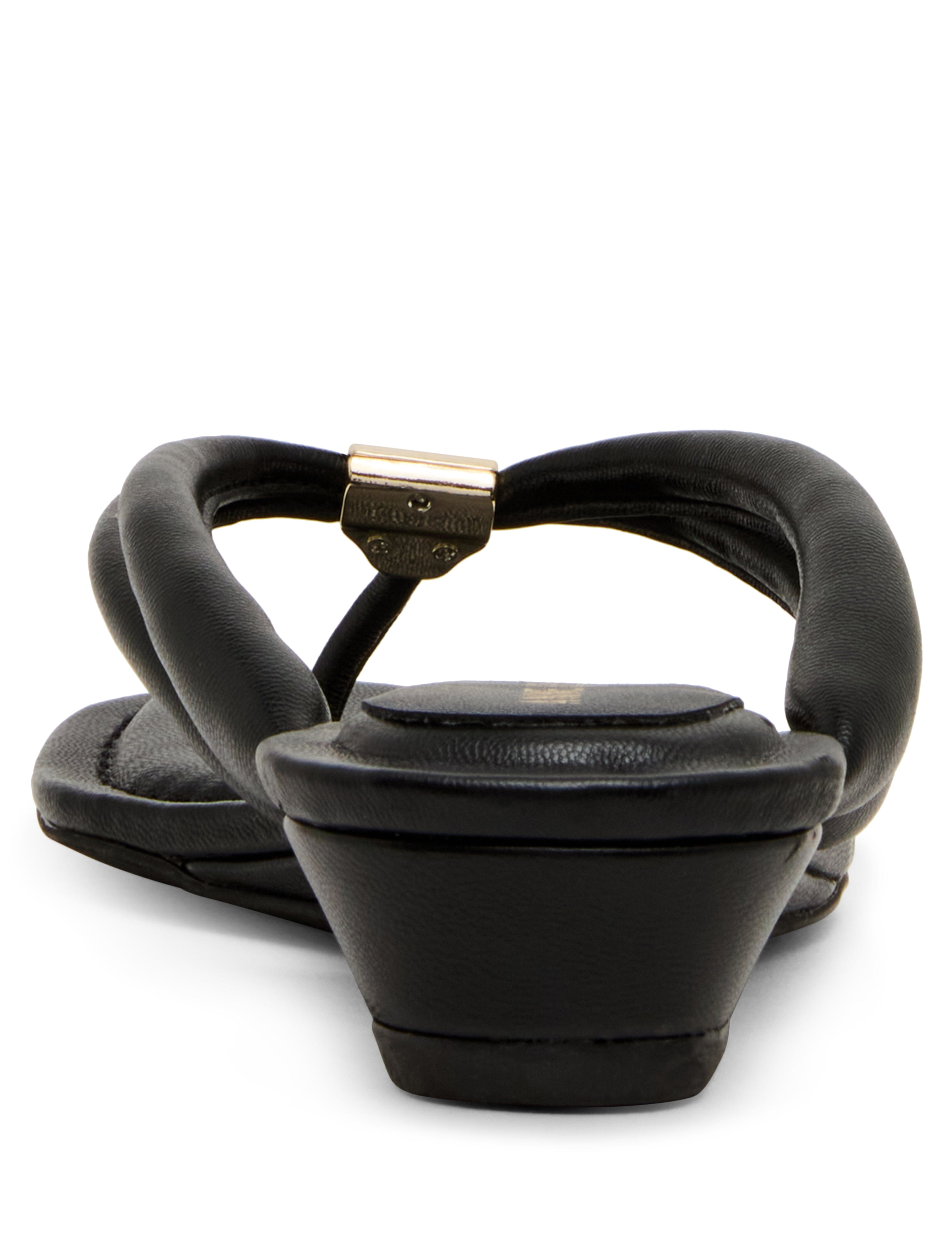 Open Toe Bari Sandal - Anne Klein Black