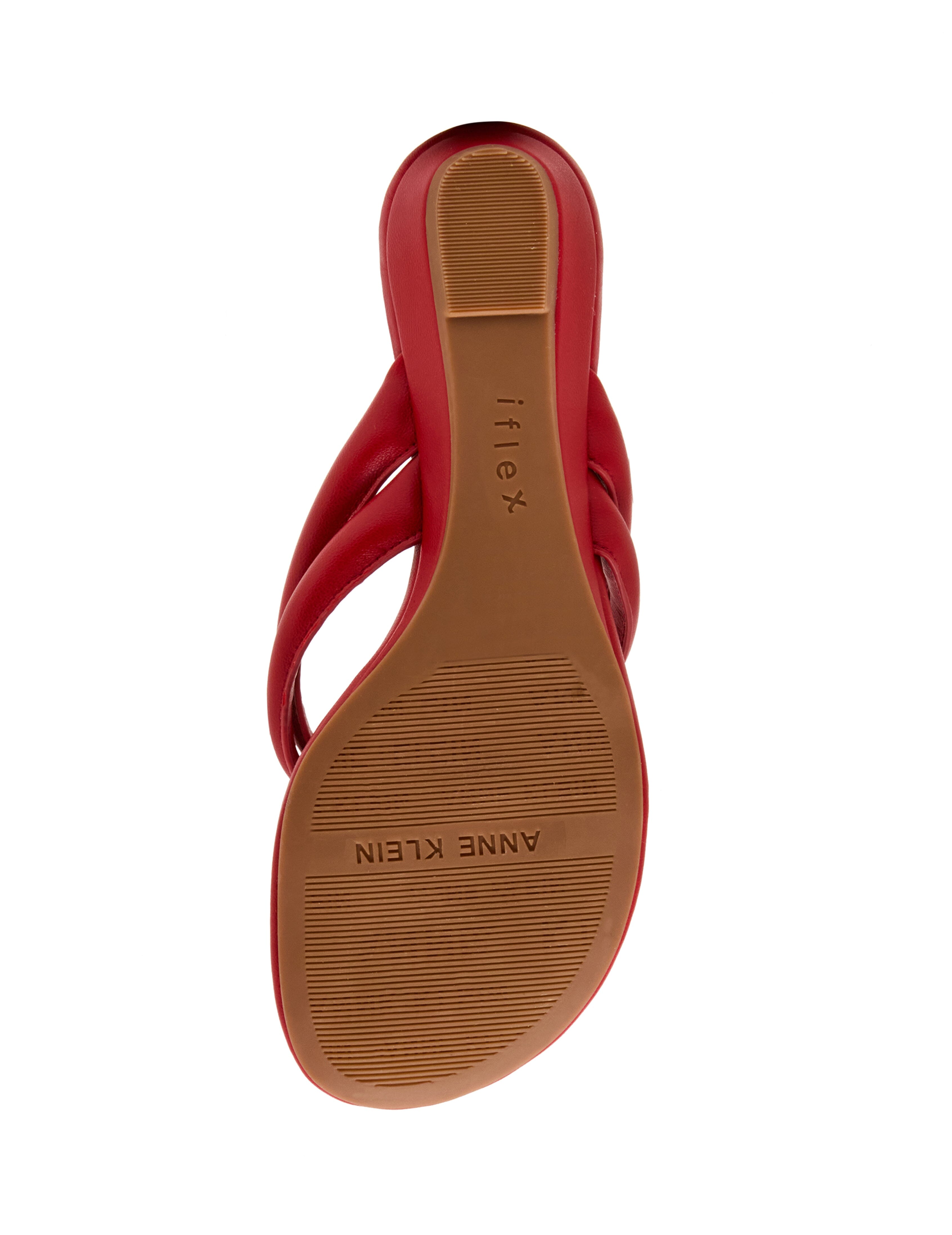 Open Toe Bari Sandal - Anne Klein Red
