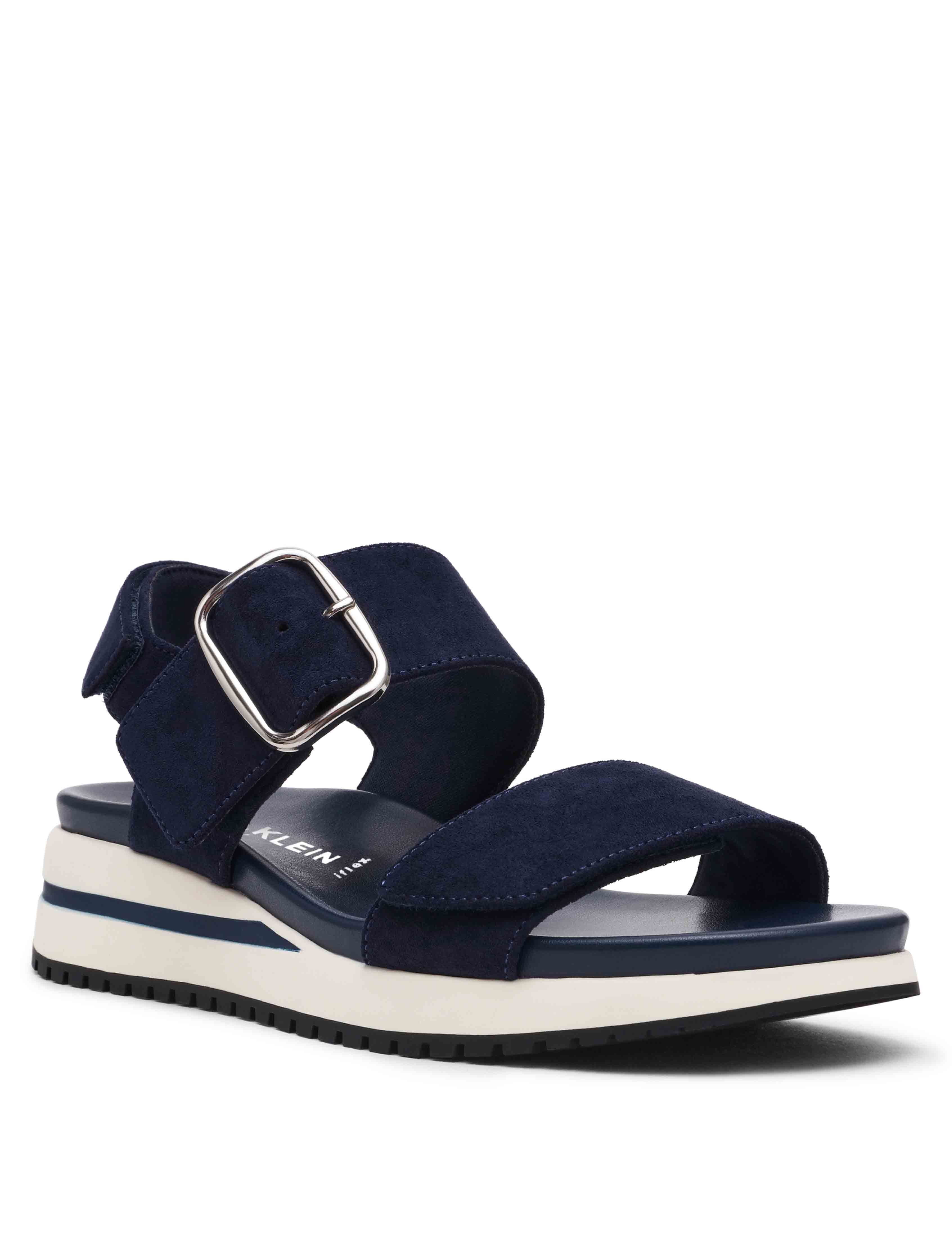 Evanti Sandal - Anne Klein Navy