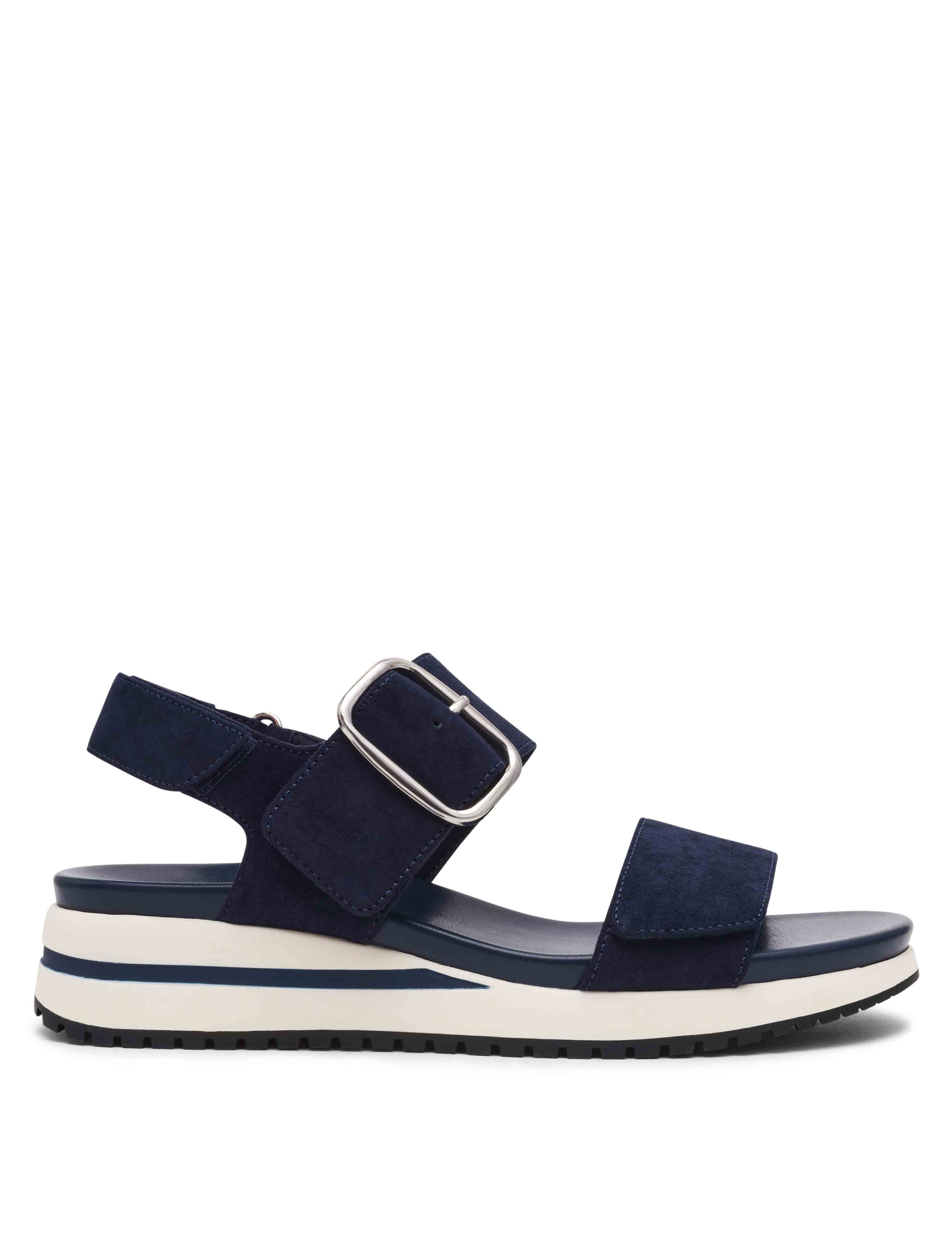 Evanti Sandal - Anne Klein Navy