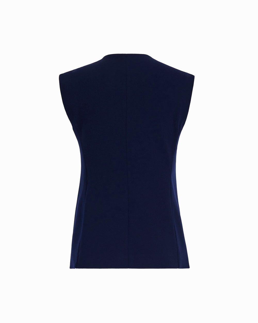 Four-Button Vest with Welt Pockets - Anne Klein DISTANT MOUNTAIN