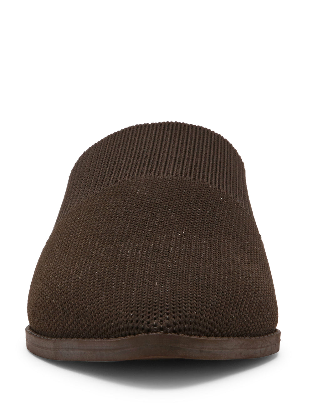 Vassar Knit Flat Mule - Anne Klein Brown Knit