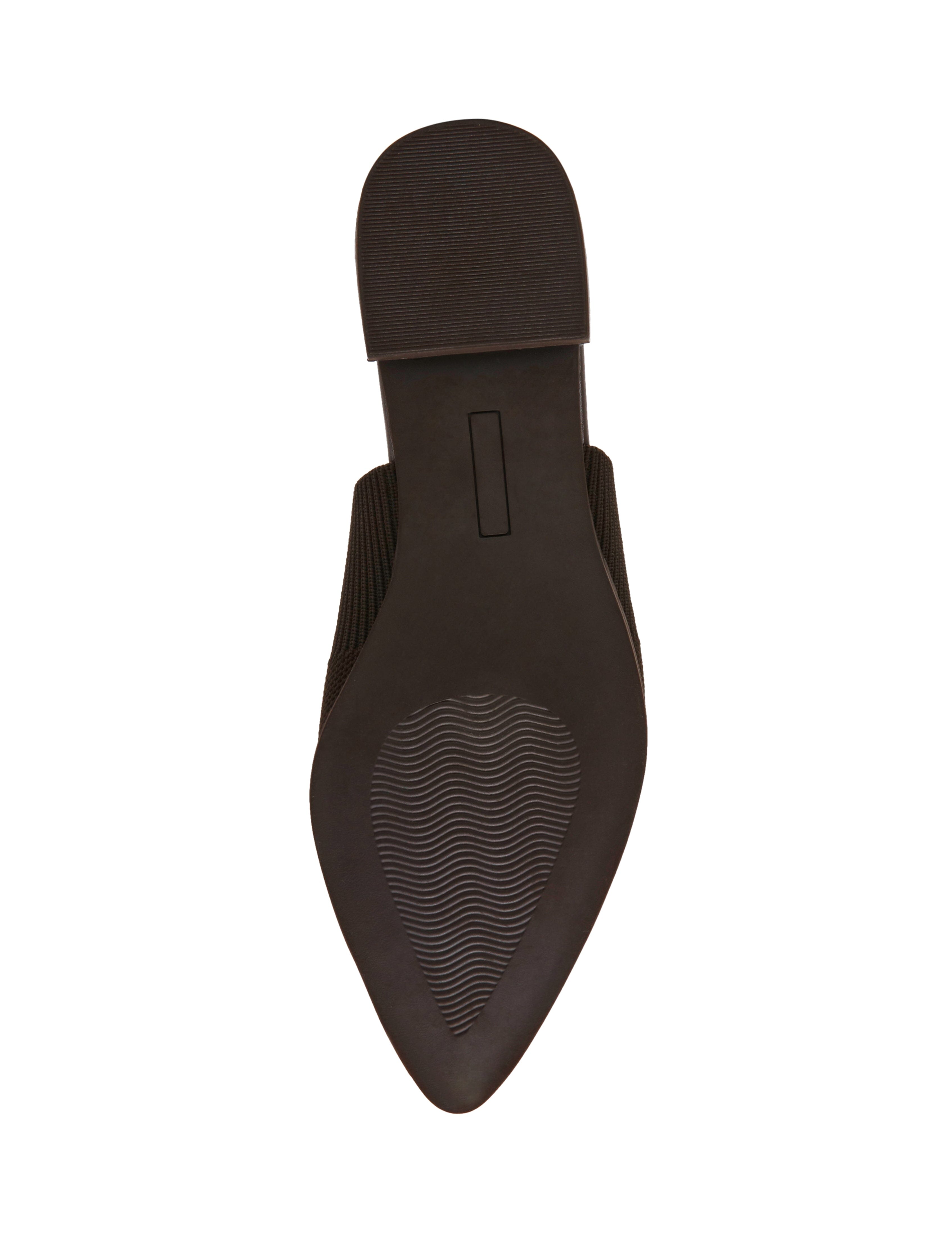 Vassar Knit Flat Mule - Anne Klein Brown Knit
