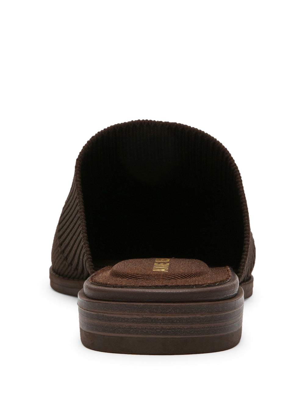 Vassar Knit Flat Mule - Anne Klein Brown Knit