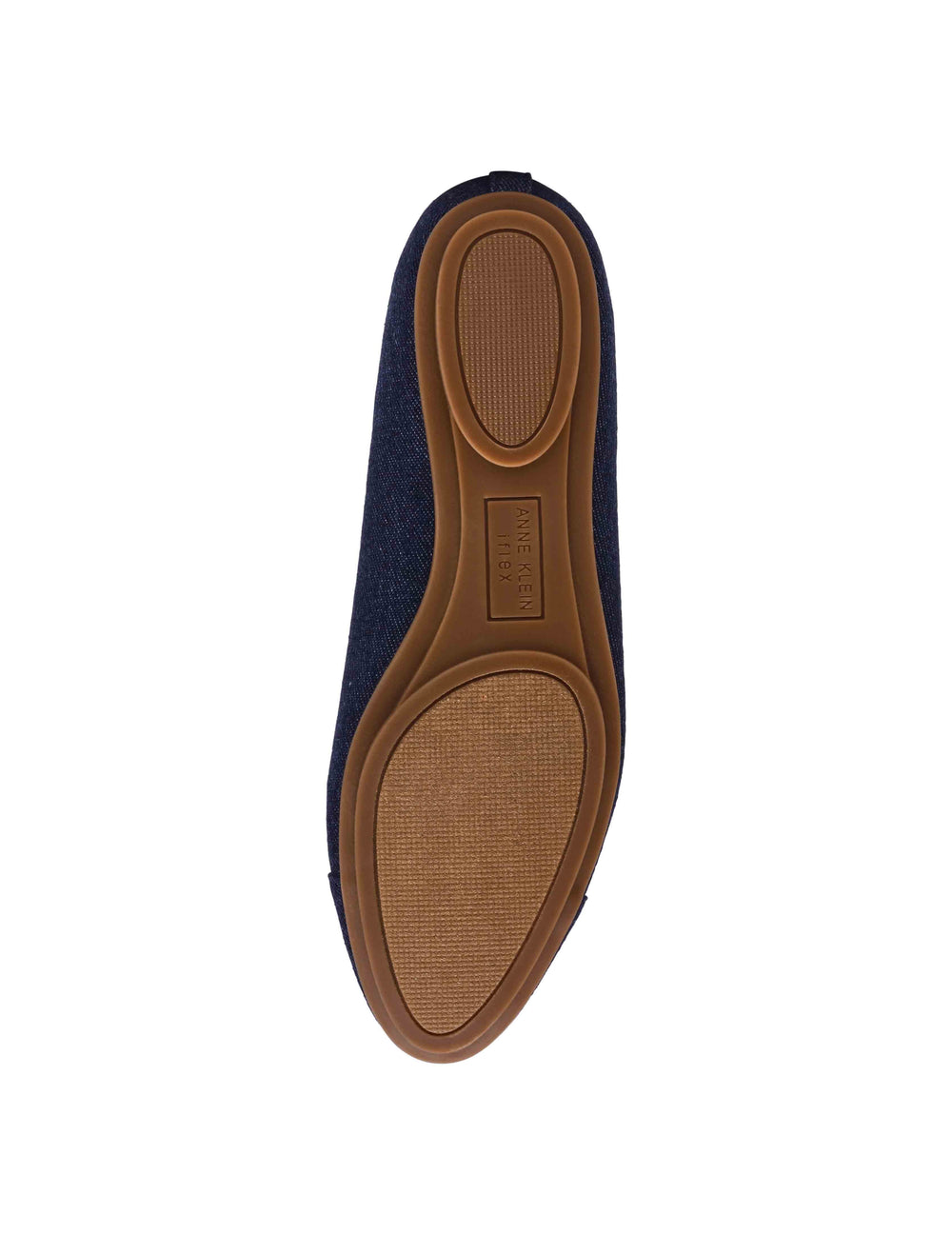 Luci Ballet Flat - Anne Klein Dark Blue Denim