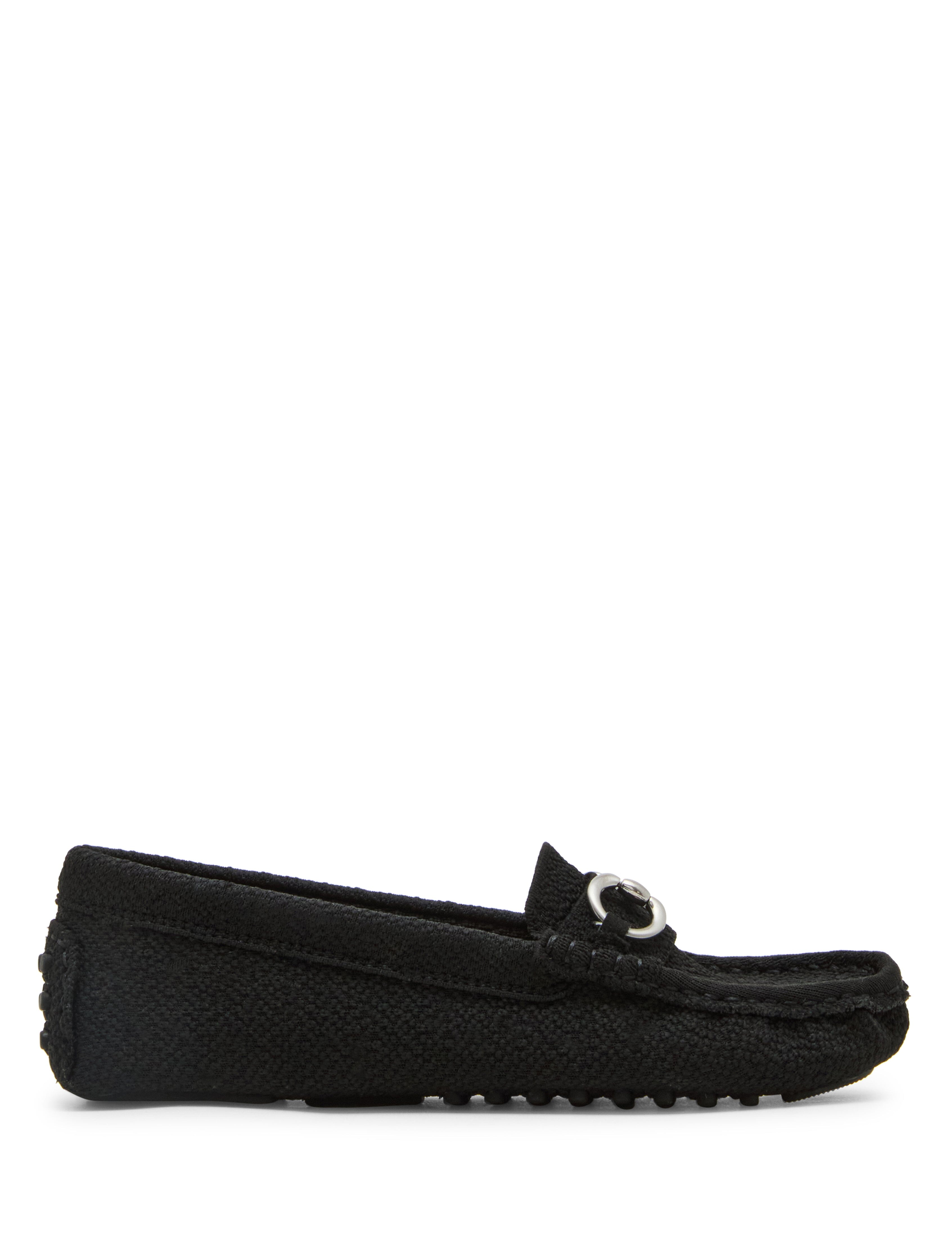 Chrystie Moccasin Loafer with Bit Detail - Anne Klein Black Knit