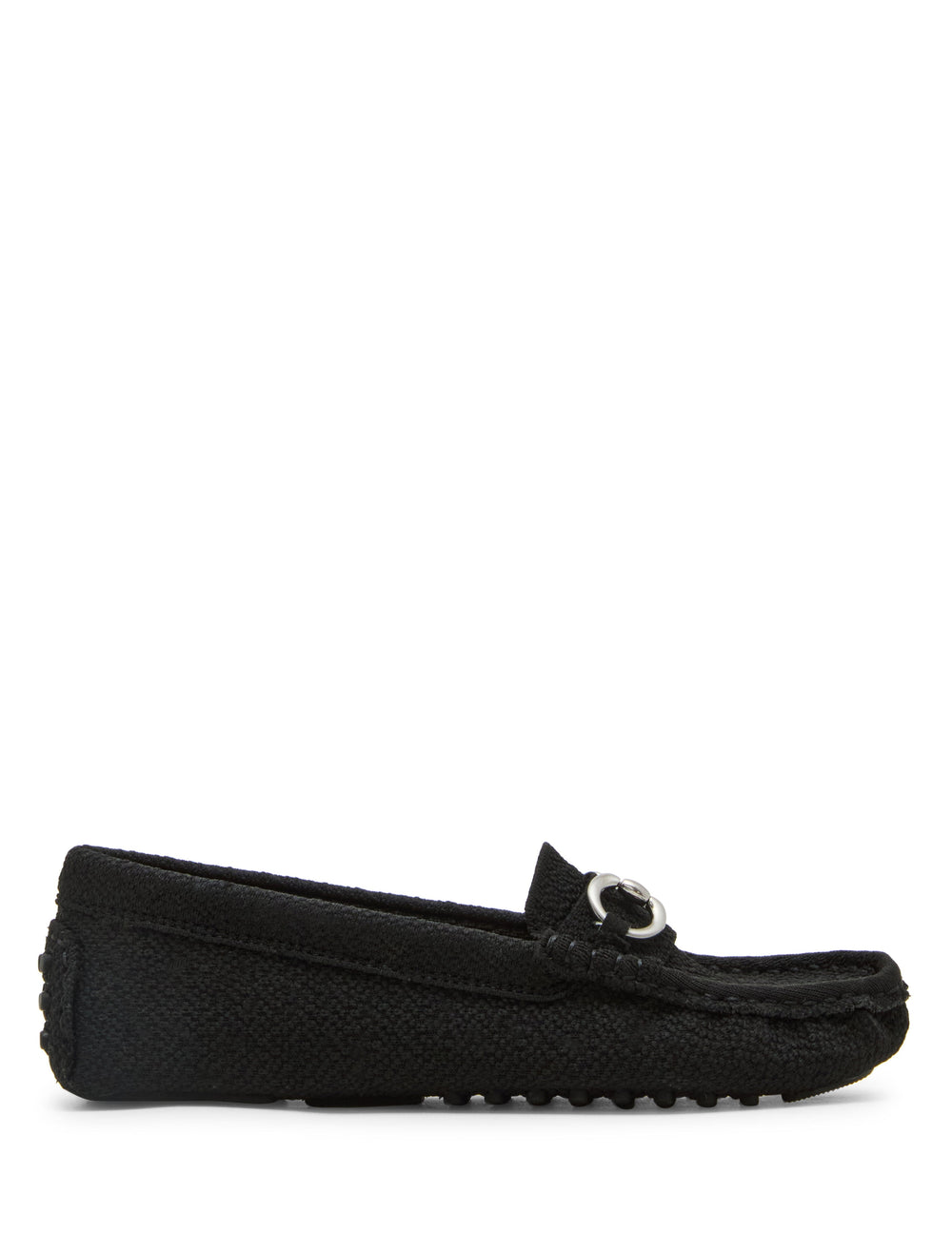 Chrystie Moccasin Loafer with Bit Detail - Anne Klein Black Knit