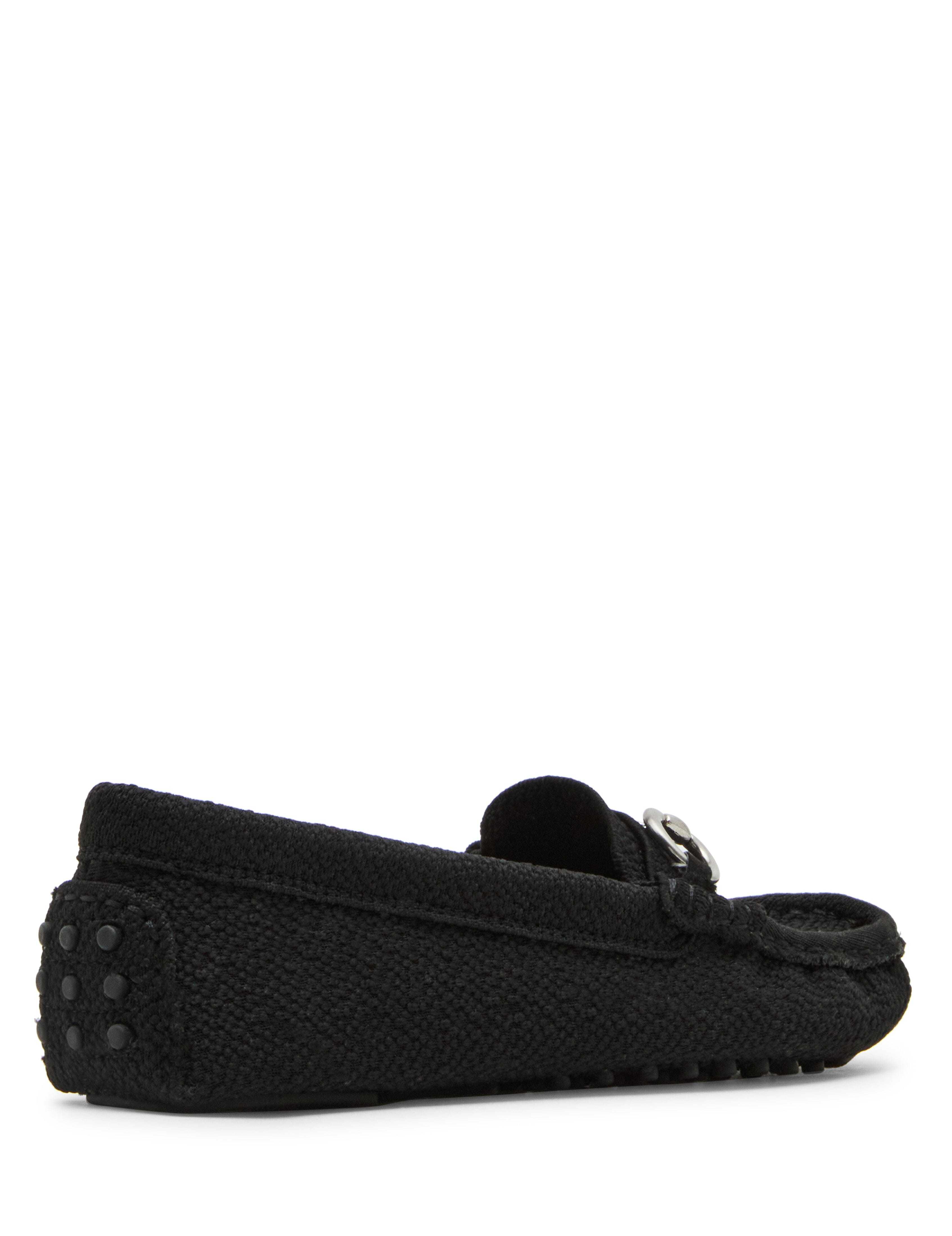 Chrystie Moccasin Loafer with Bit Detail - Anne Klein Black Knit