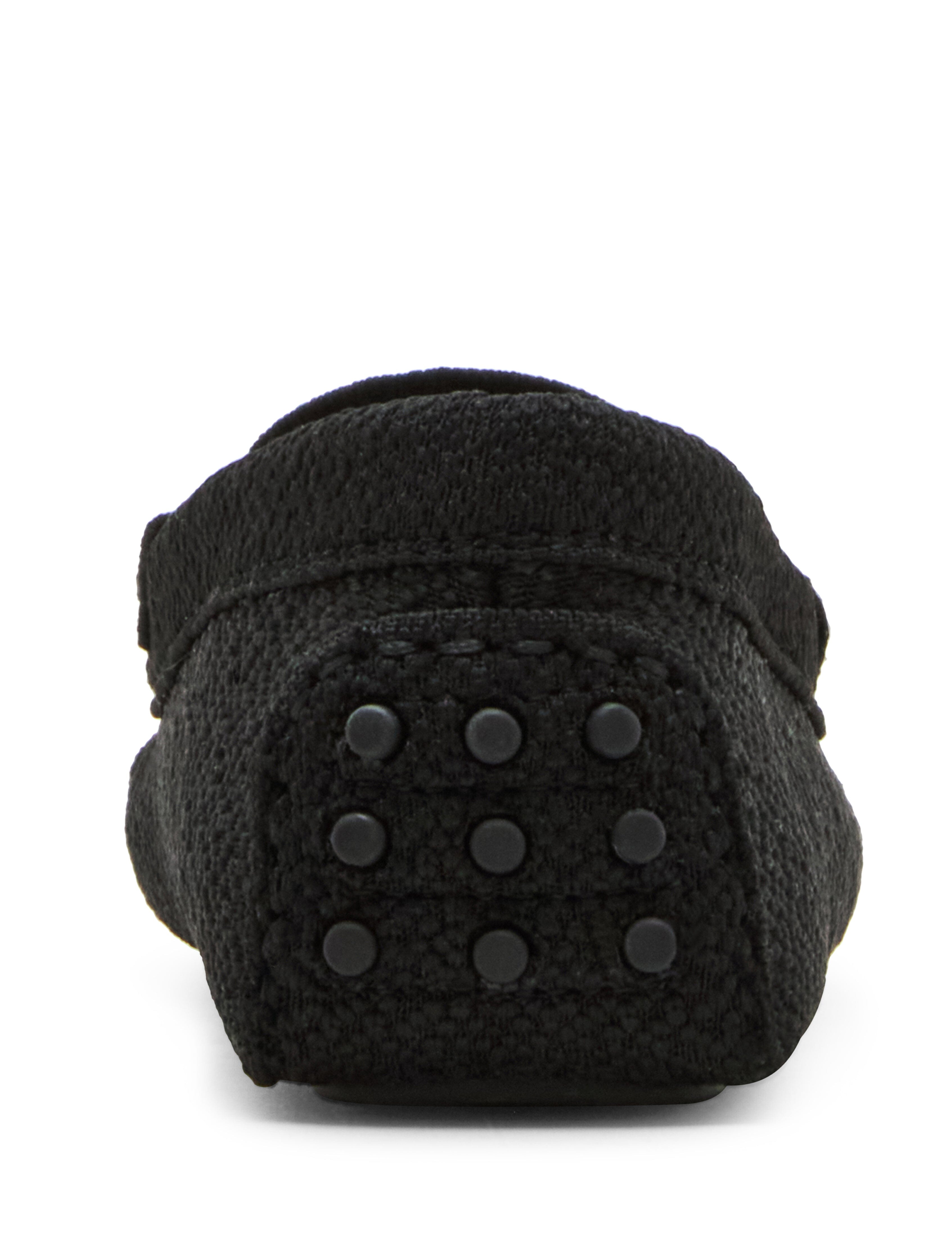 Chrystie Moccasin Loafer with Bit Detail - Anne Klein Black Knit
