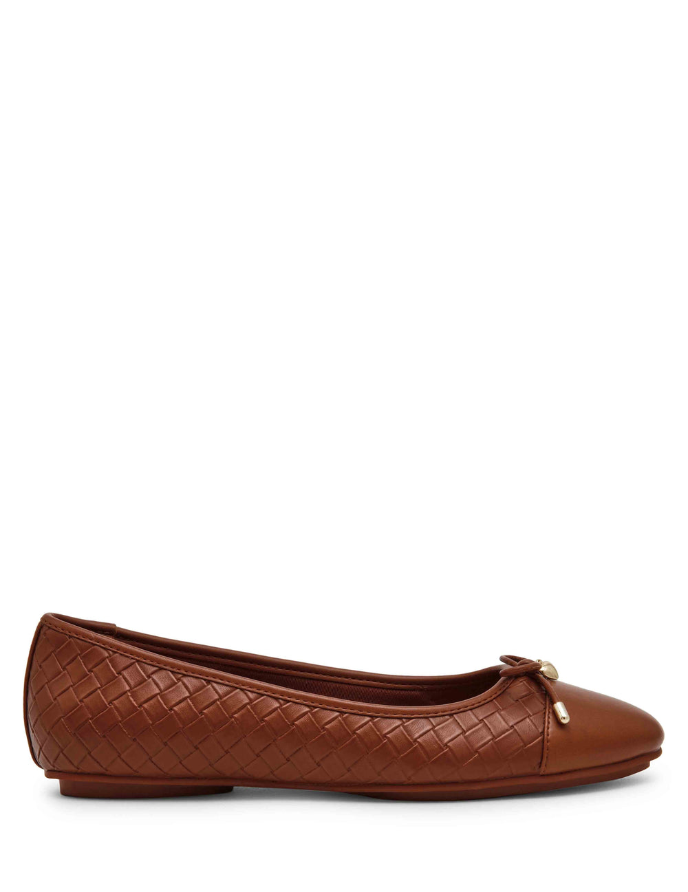 Luci-W Ballet Flat - Anne Klein Cognac