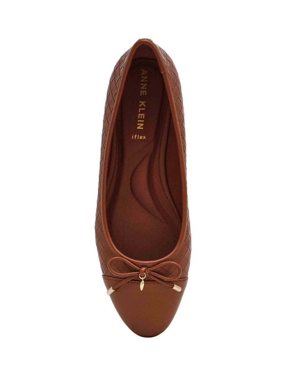 Luci-W Ballet Flat - Anne Klein Cognac