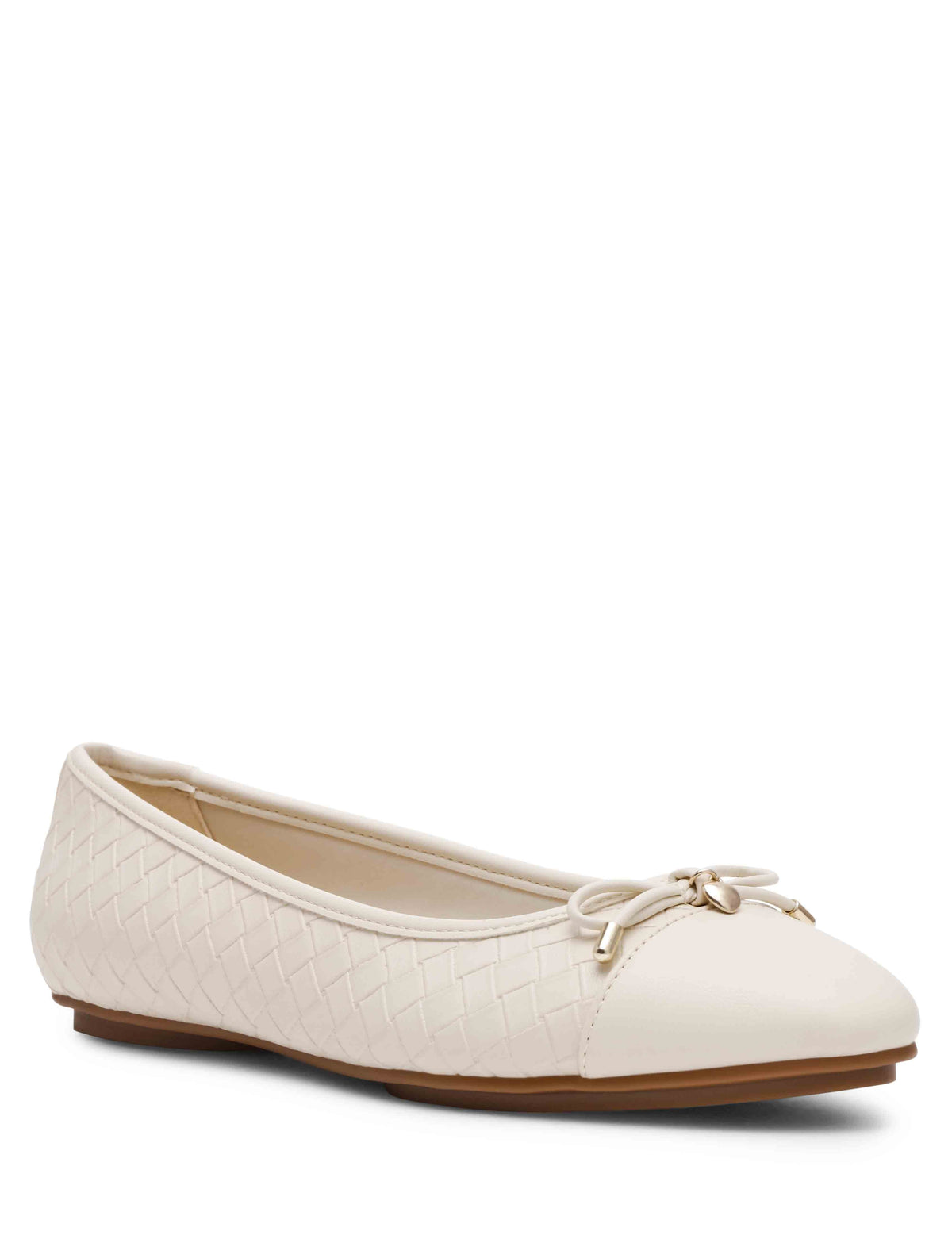 Luci-W Ballet Flat - Anne Klein Bone