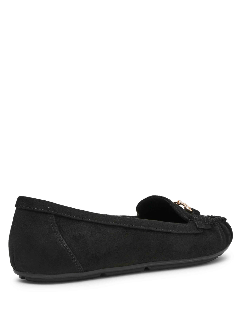 Hewlett Moccasin - Anne Klein Black Sued