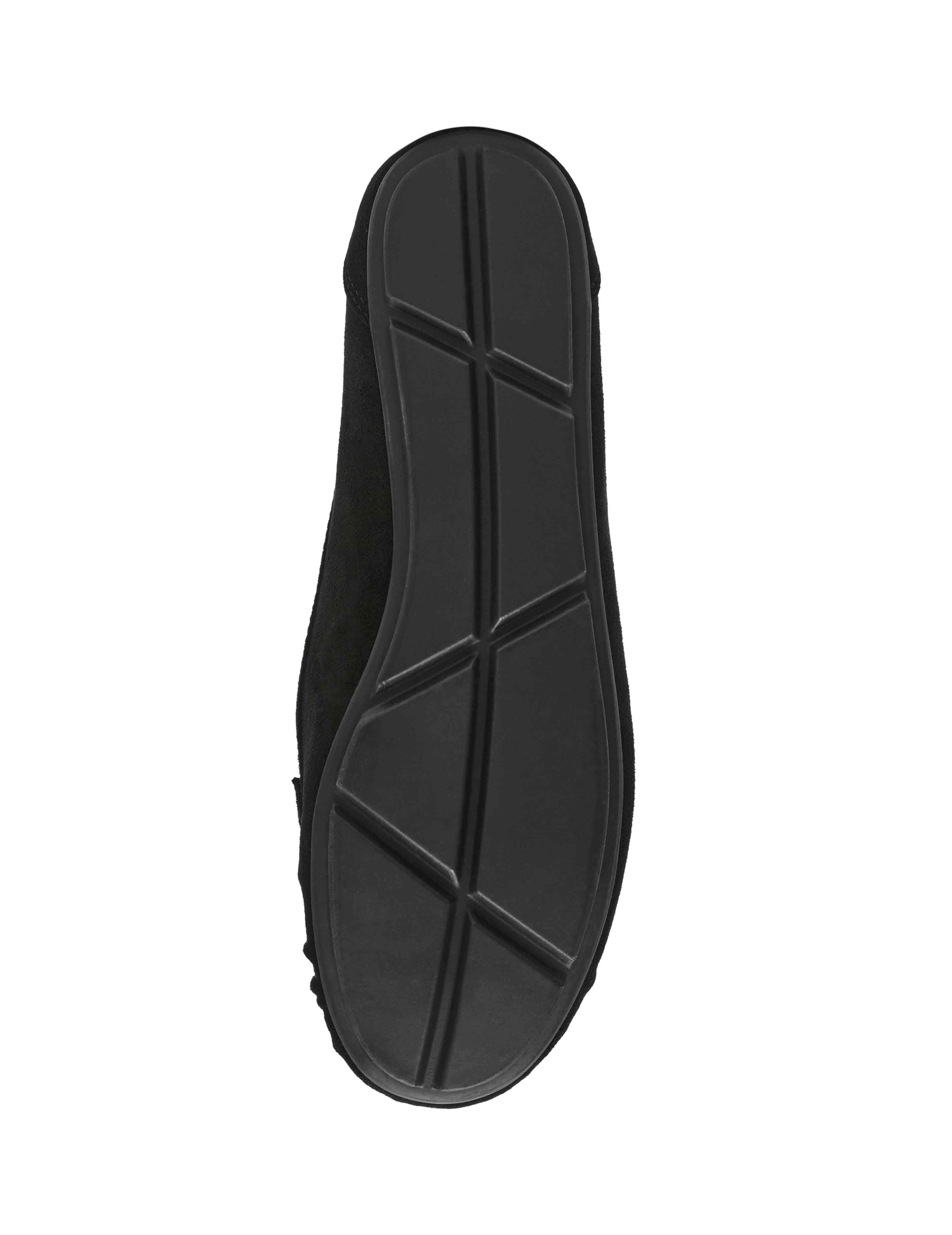 Hewlett Moccasin - Anne Klein Black Sued