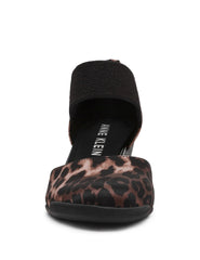 Tiffany Leopard Print Wedge Pump - Anne Klein Leopard Satin
