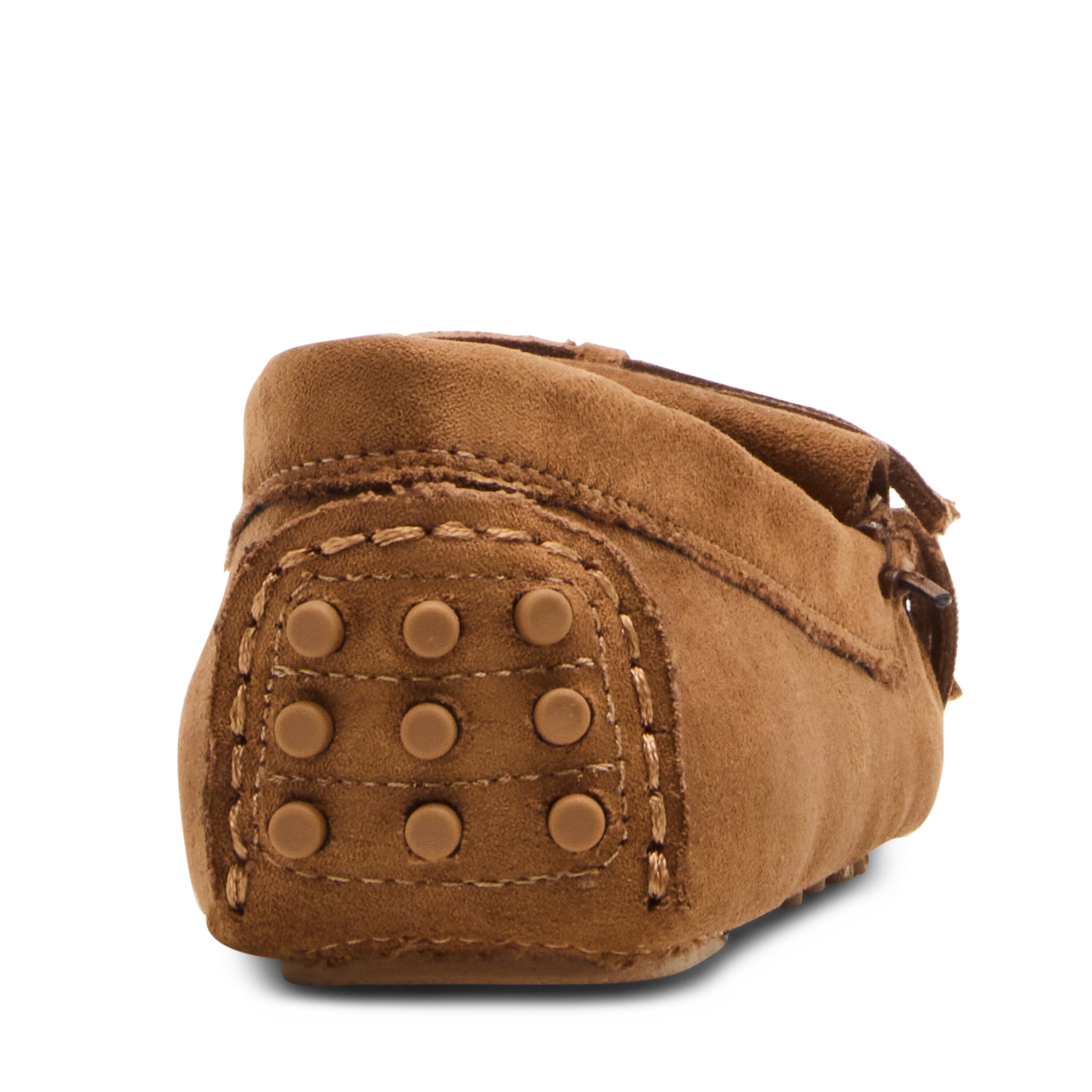 Cali Suede Fringe Moccasin Loafer - Anne Klein Tan Suede