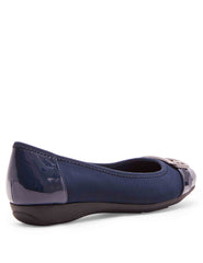 Anne Klein Ulivera Flat - Anne Klein Navy