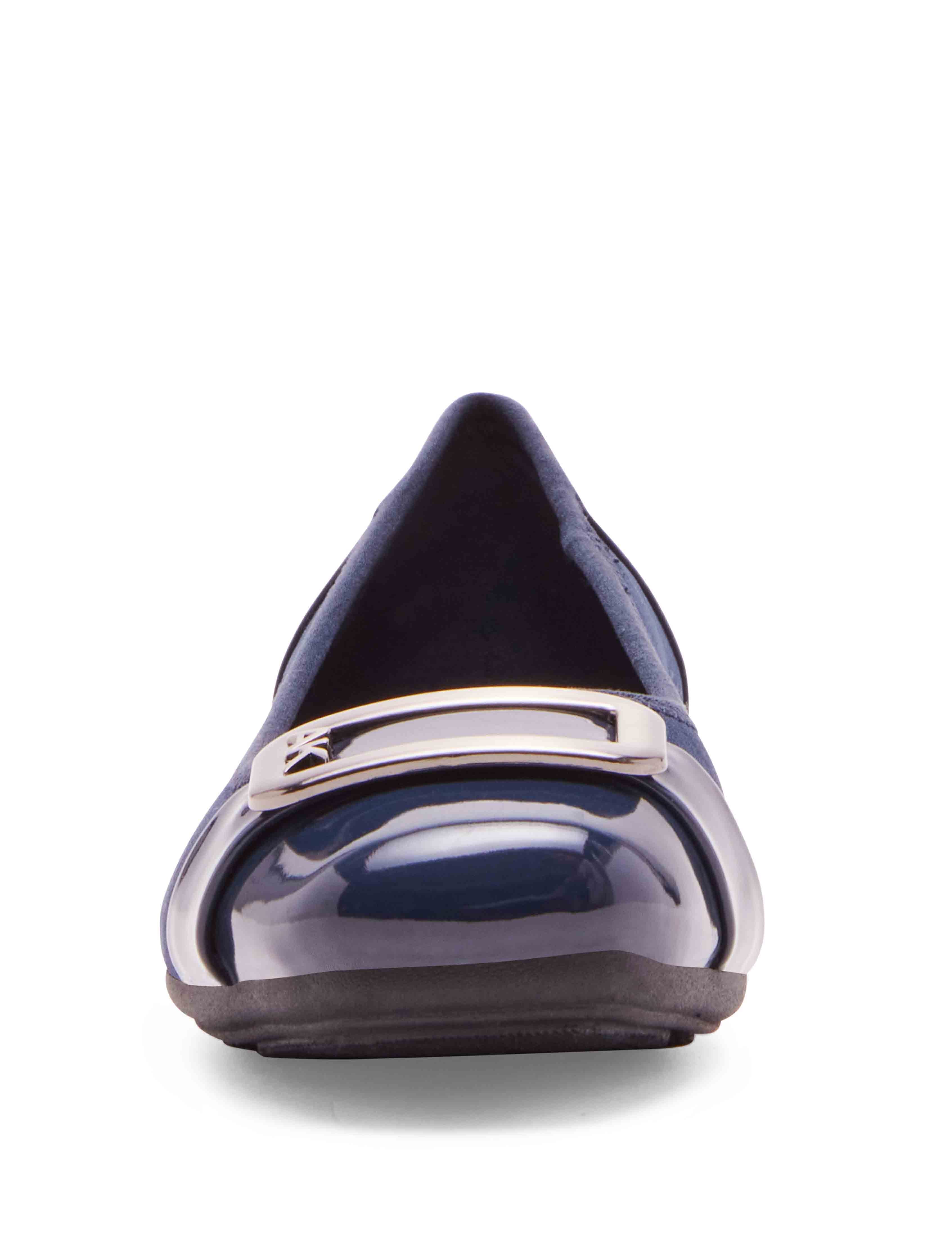 Anne Klein Ulivera Flat - Anne Klein Navy
