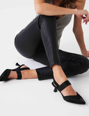 Islander Kitten Heel - Anne Klein Black Fb