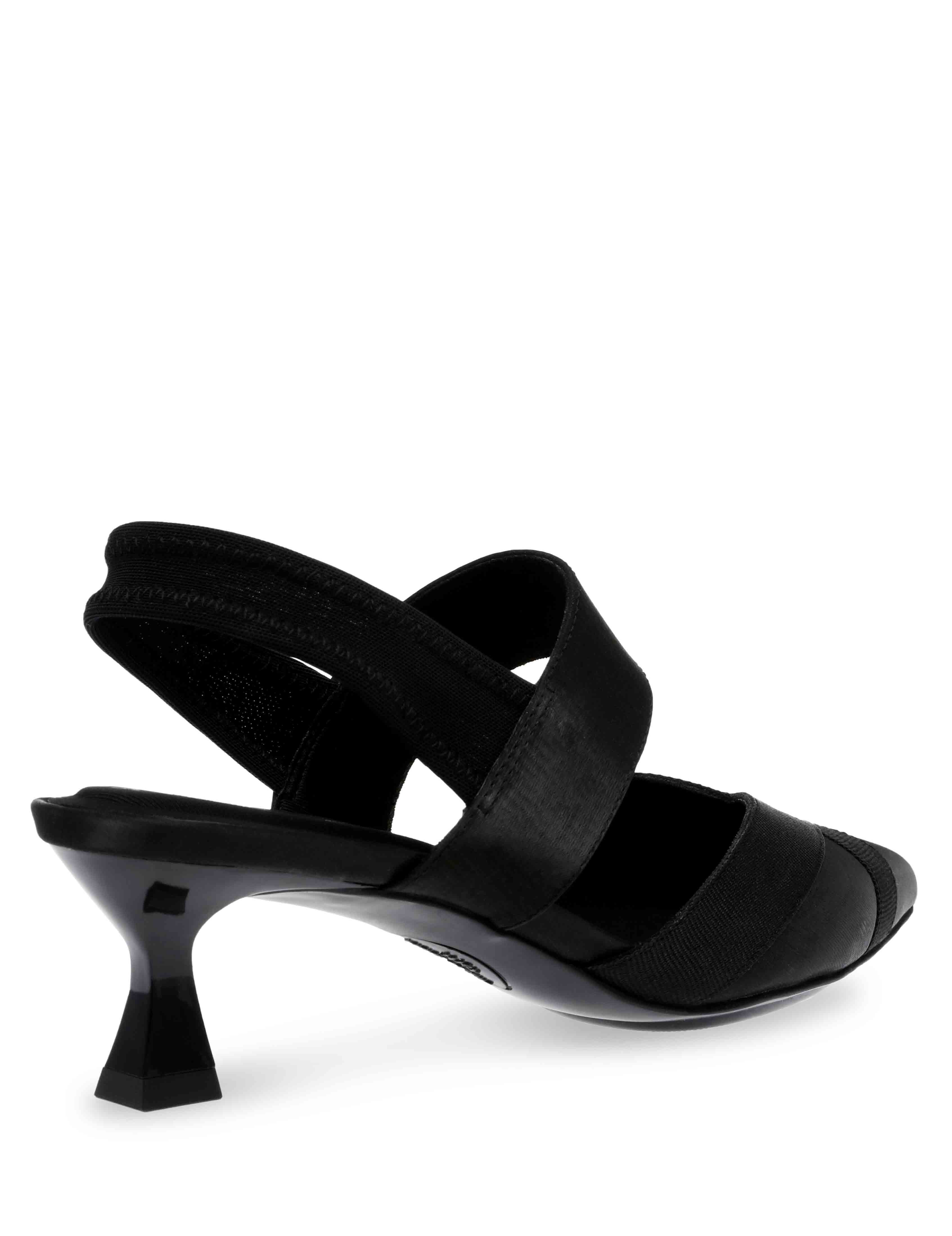 Islander Kitten Heel - Anne Klein Black Fb