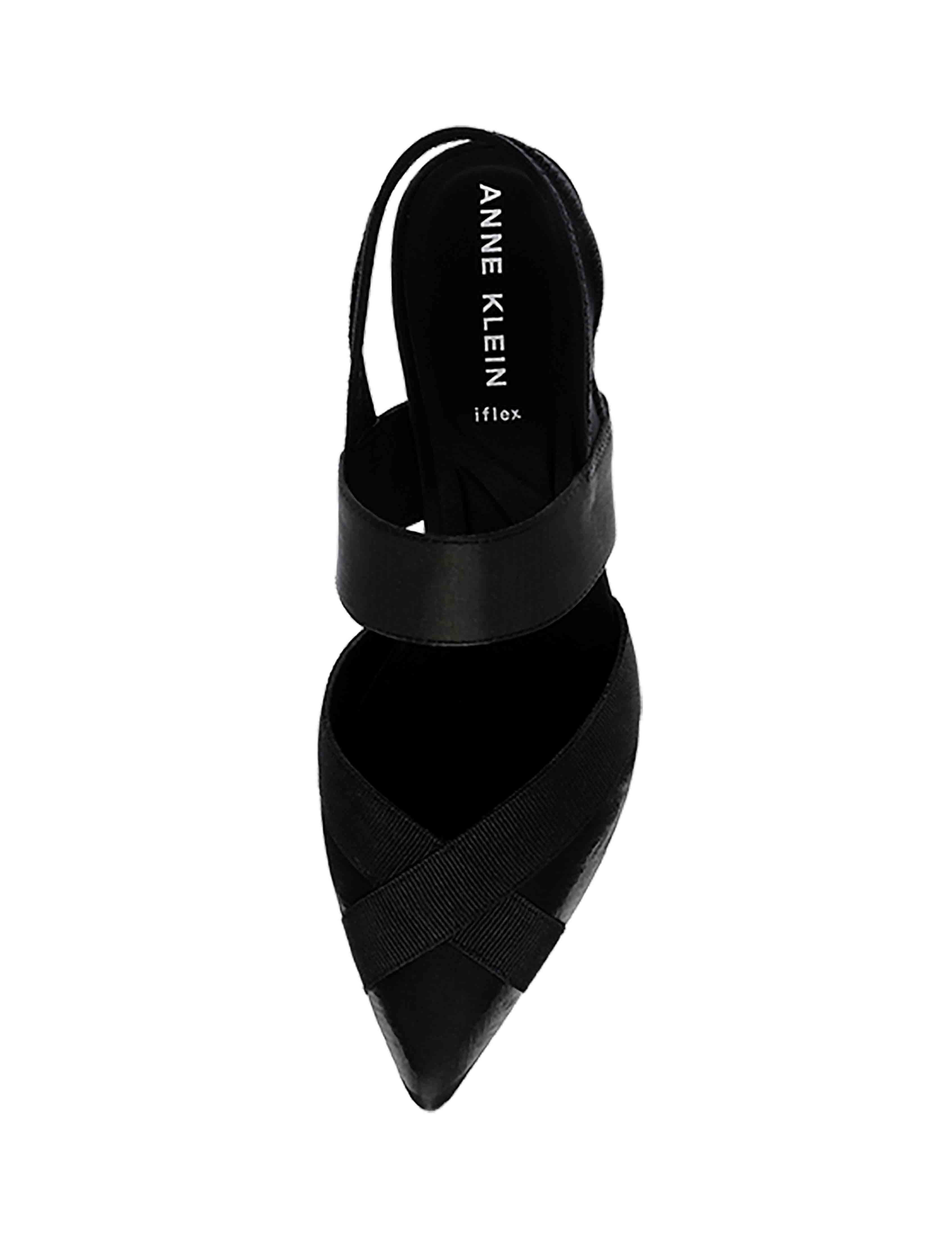 Islander Kitten Heel - Anne Klein Black Fb