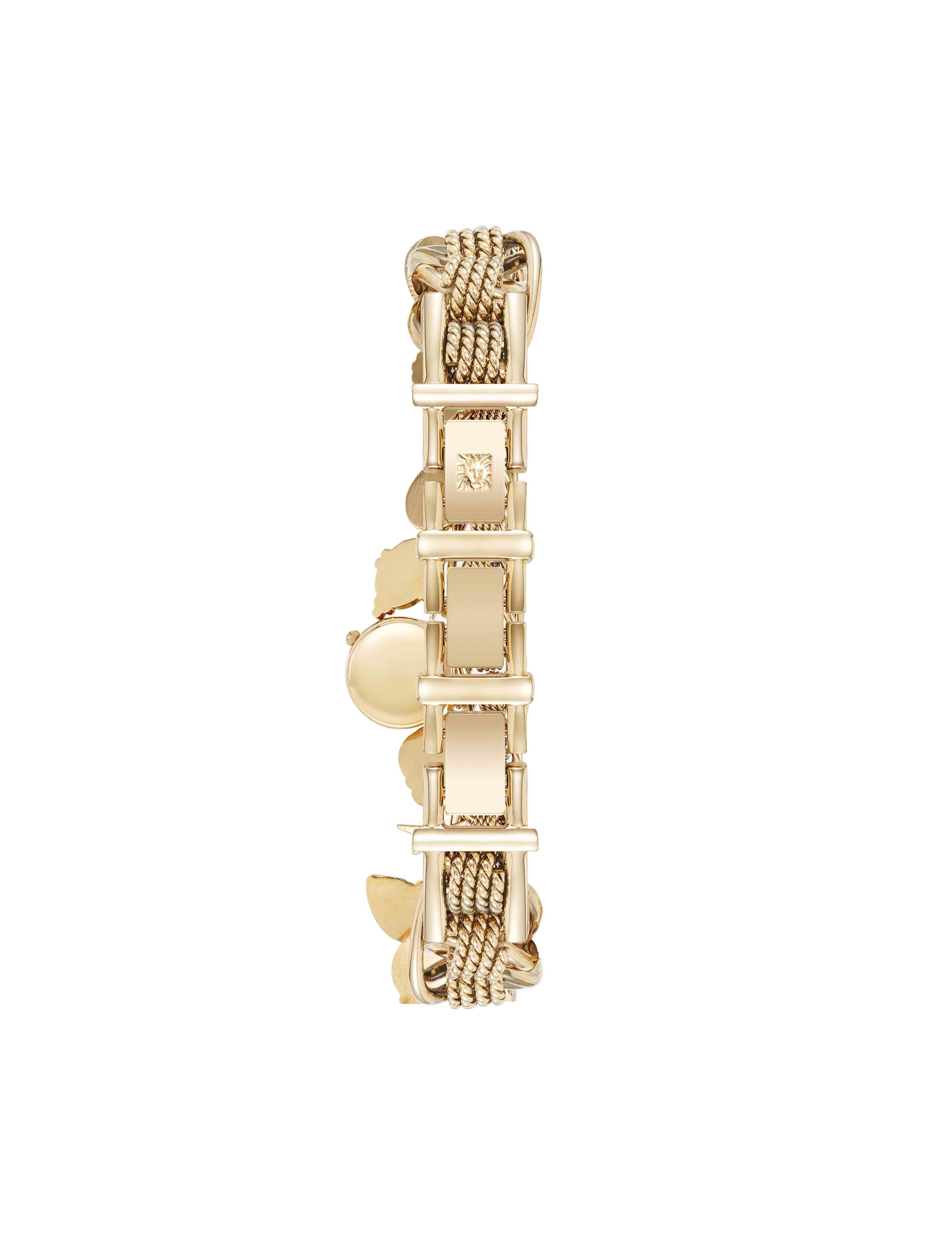 Gemstone Charm Bracelet Watch - Anne Klein