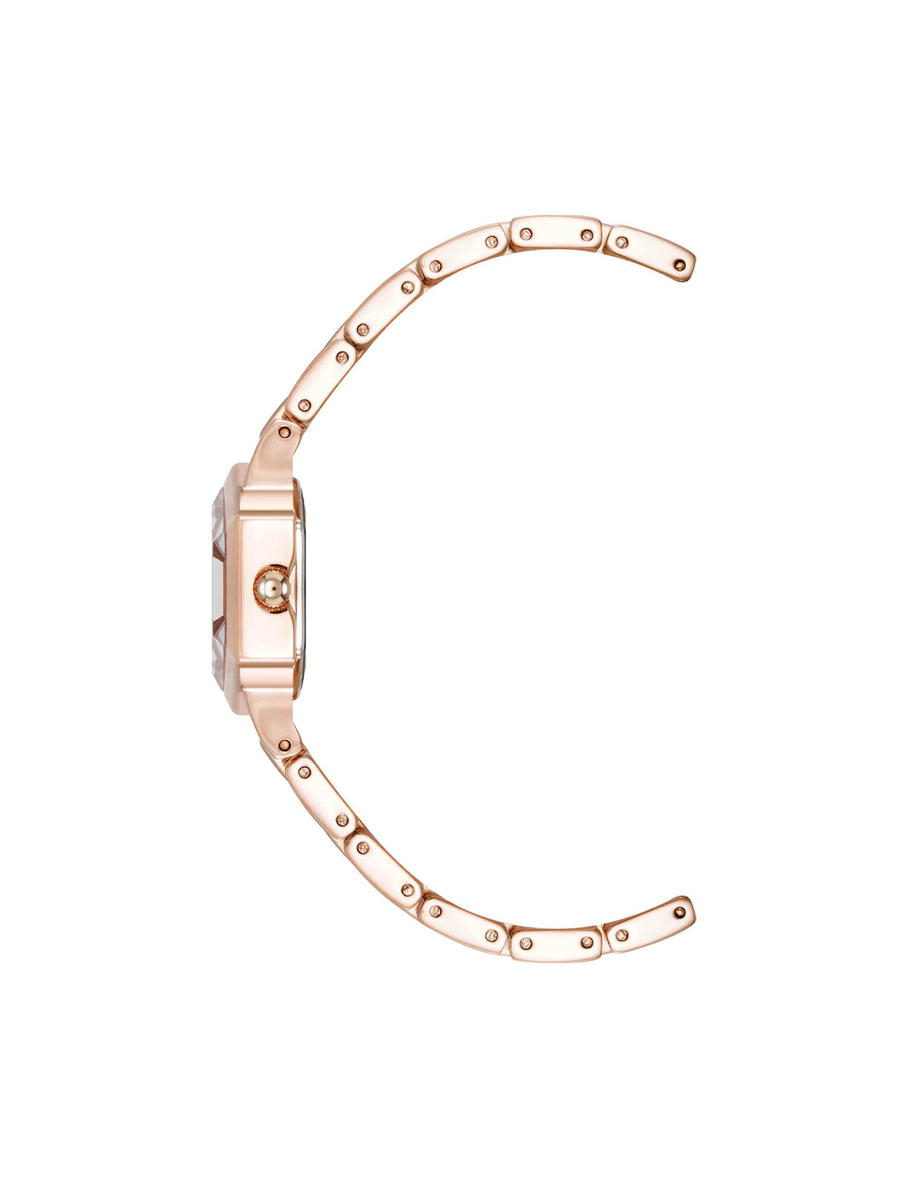 Petite Hexagonal Bracelet Watch - Anne Klein Rose-Tone