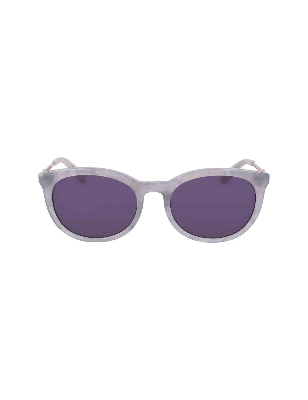 Vintage Rounded Rectangle Sunglasses - Anne Klein GREY MARBLE
