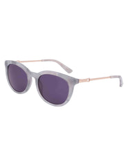 Vintage Rounded Rectangle Sunglasses - Anne Klein GREY MARBLE