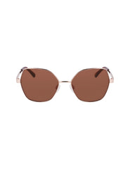 Anne Klein Rose Gold Sophisticated Butterfly Sunglasses - Anne Klein Rose Gold