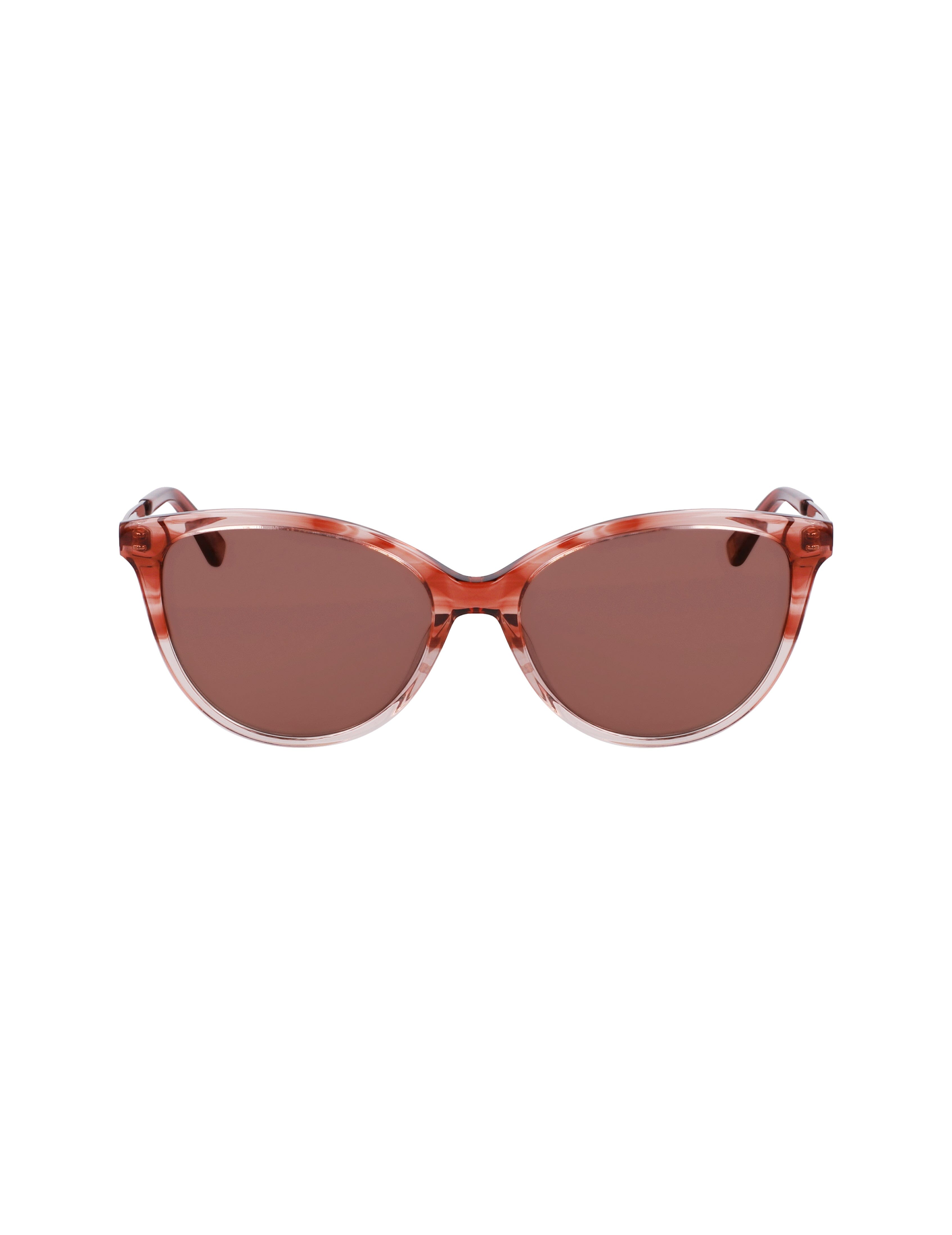 Anne Klein Blush Gradient Uplifting Rectangle Sunglasses - Anne Klein Blush Gradient
