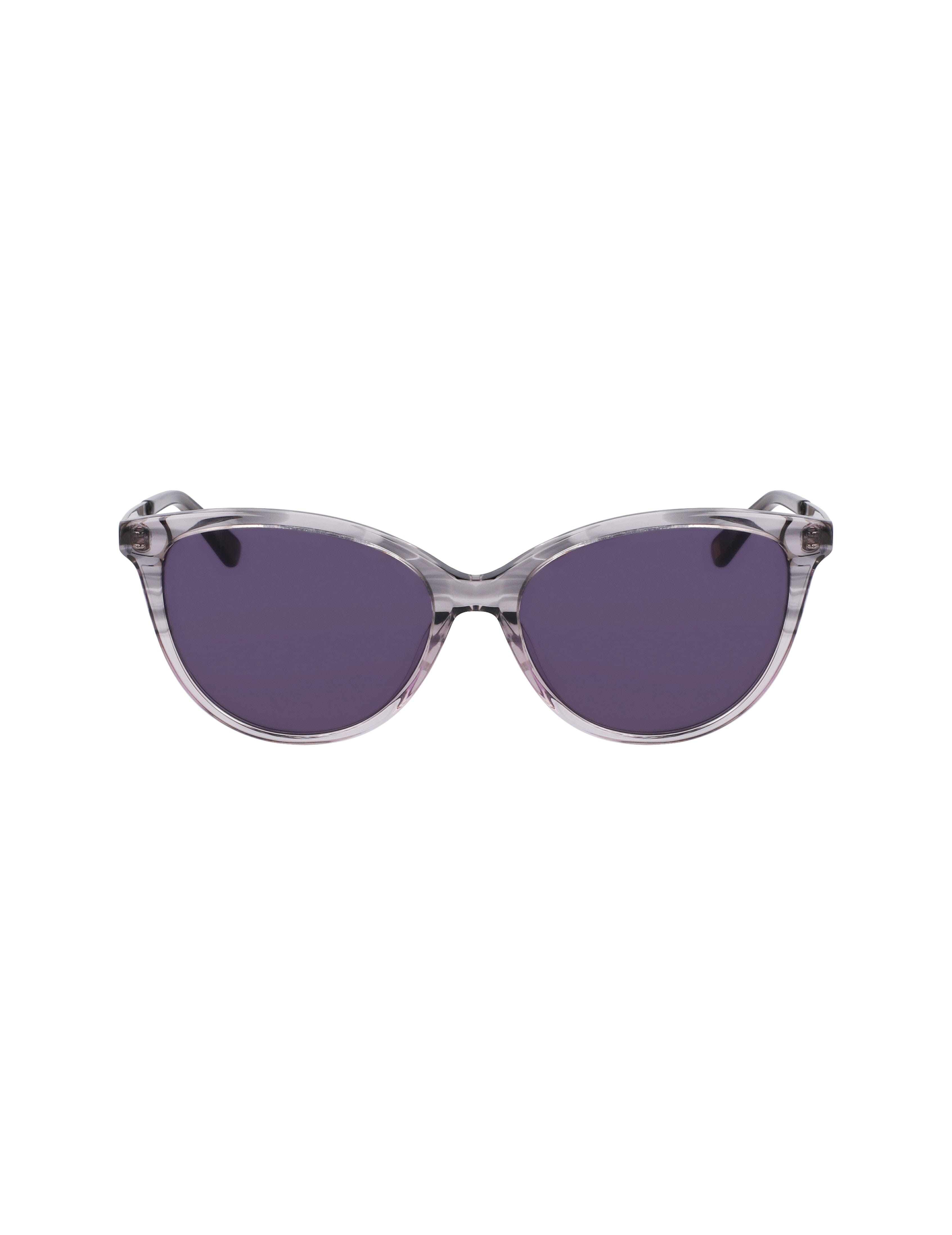 Anne Klein Grey Gradient Uplifting Rectangle Sunglasses - Anne Klein Grey Gradient