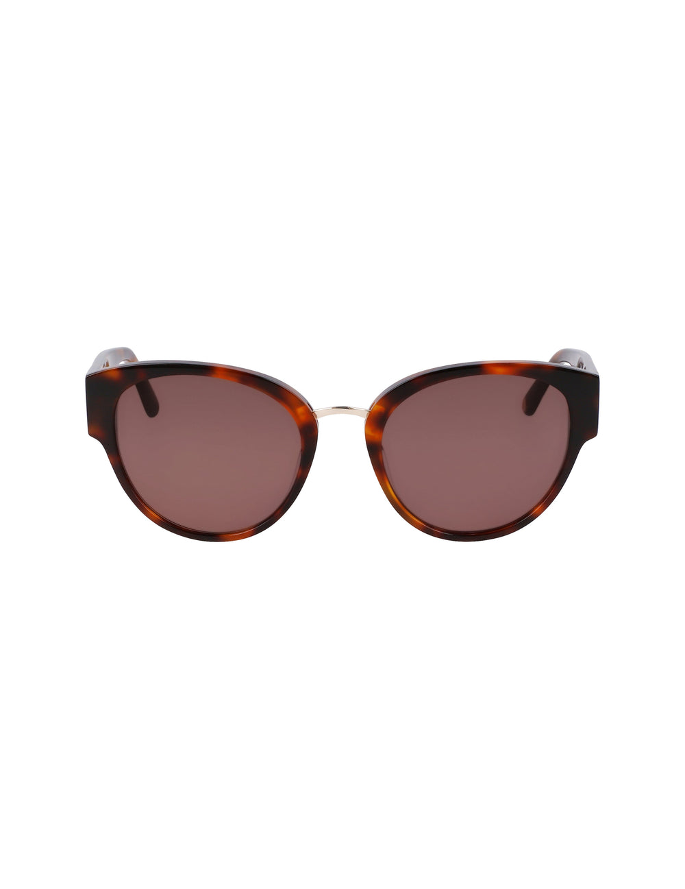 Anne Klein Tortoise Chic Rounded Cat-Eye Sunglasses - Anne Klein Tortoise