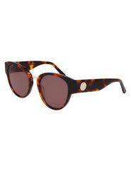 Anne Klein Tortoise Chic Rounded Cat-Eye Sunglasses - Anne Klein Tortoise