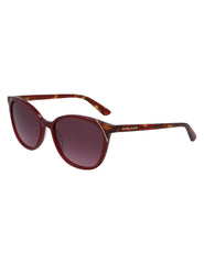 Anne Klein Merlot Modern Cat-Eye Sunglasses - Anne Klein Merlot