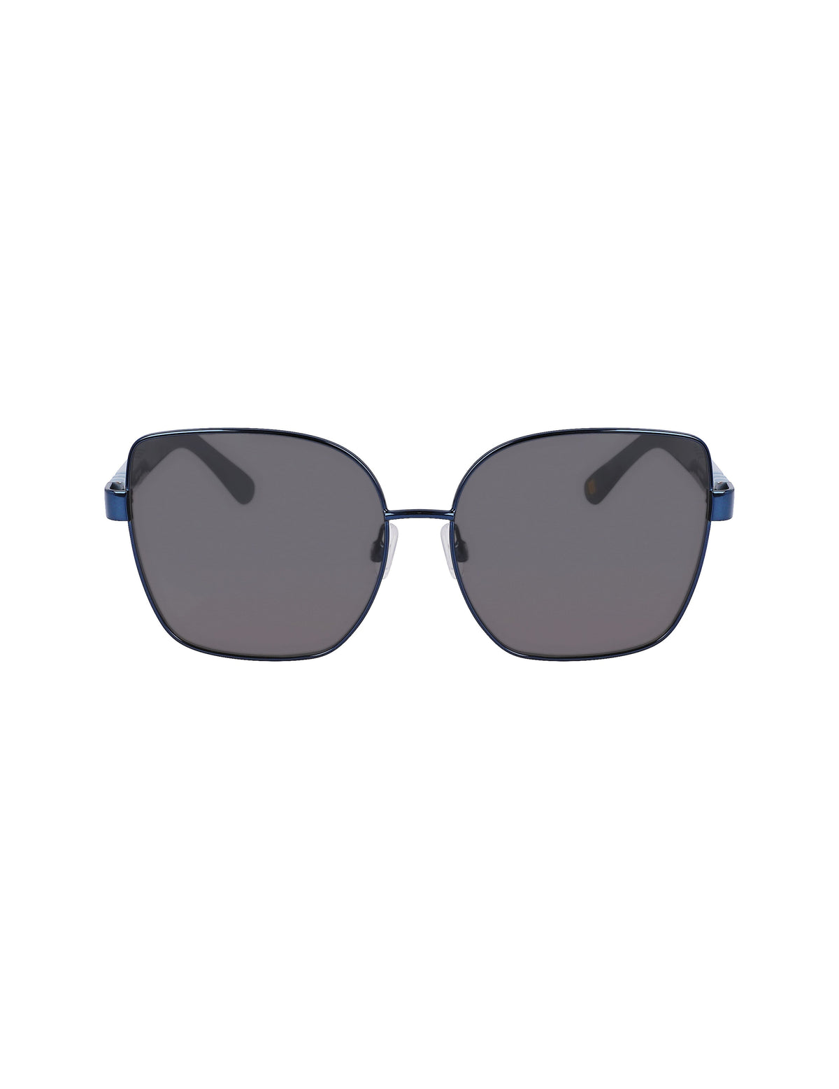 Anne Klein Navy Metal Braided Sunglasses - Anne Klein Navy