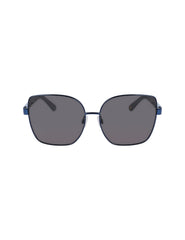 Anne Klein Navy Metal Braided Sunglasses - Anne Klein Navy