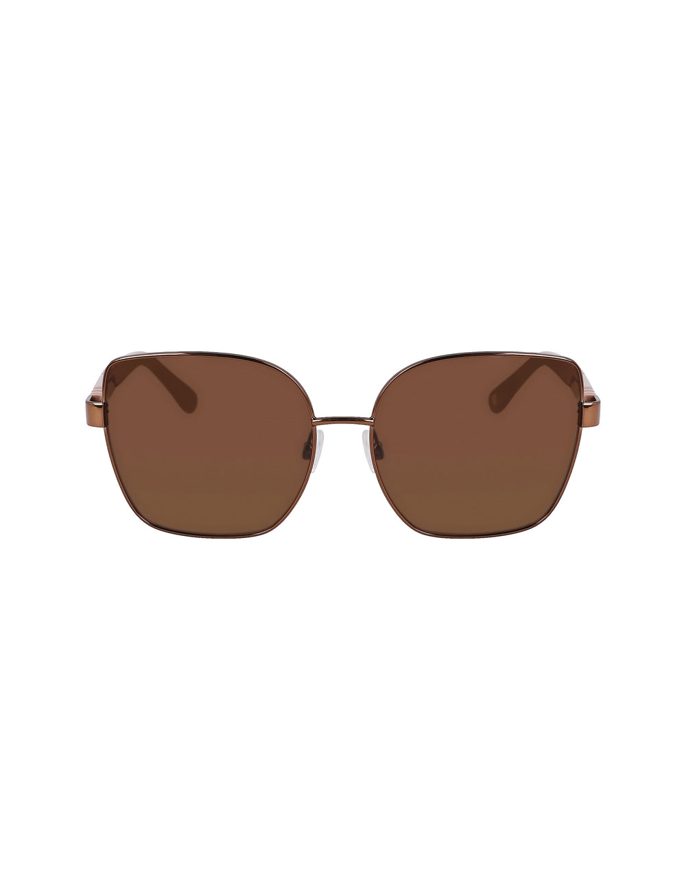 Anne Klein Mocha Metal Braided Sunglasses - Anne Klein Mocha