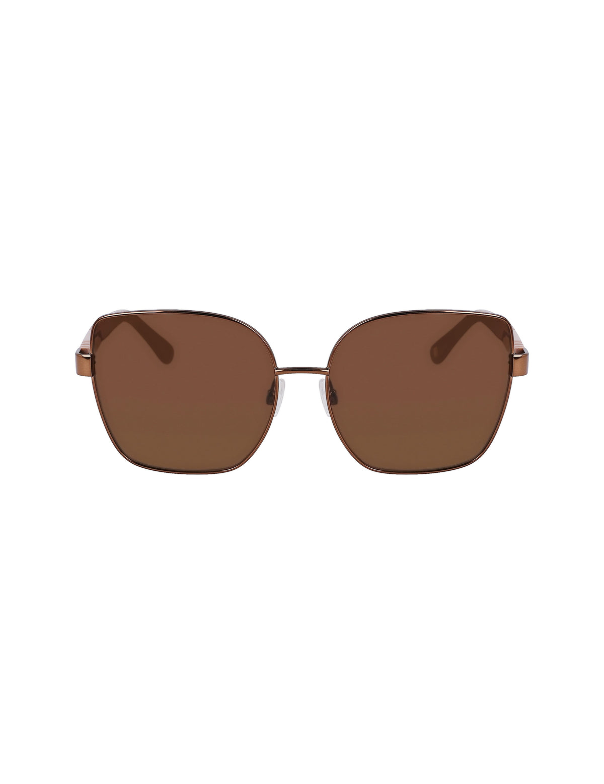 Anne Klein Mocha Metal Braided Sunglasses - Anne Klein Mocha