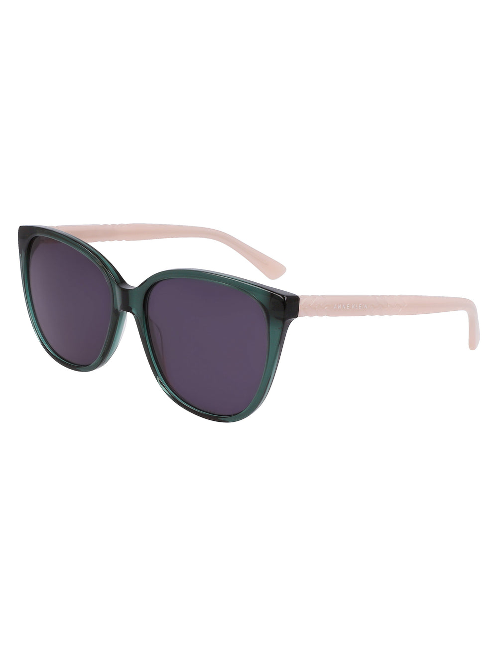 Anne Klein Olive Crystal Cat-Eye Braided Sunglasses - Anne Klein Olive Crystal