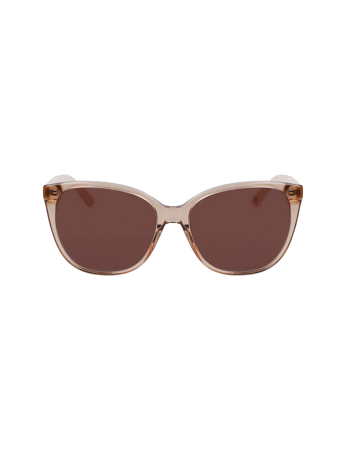 Anne Klein Taupe Crystal Cat-Eye Braided Sunglasses - Anne Klein Taupe Crystal
