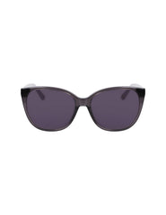 Anne Klein Grey Crystal Cat-Eye Braided Sunglasses - Anne Klein Grey Crystal