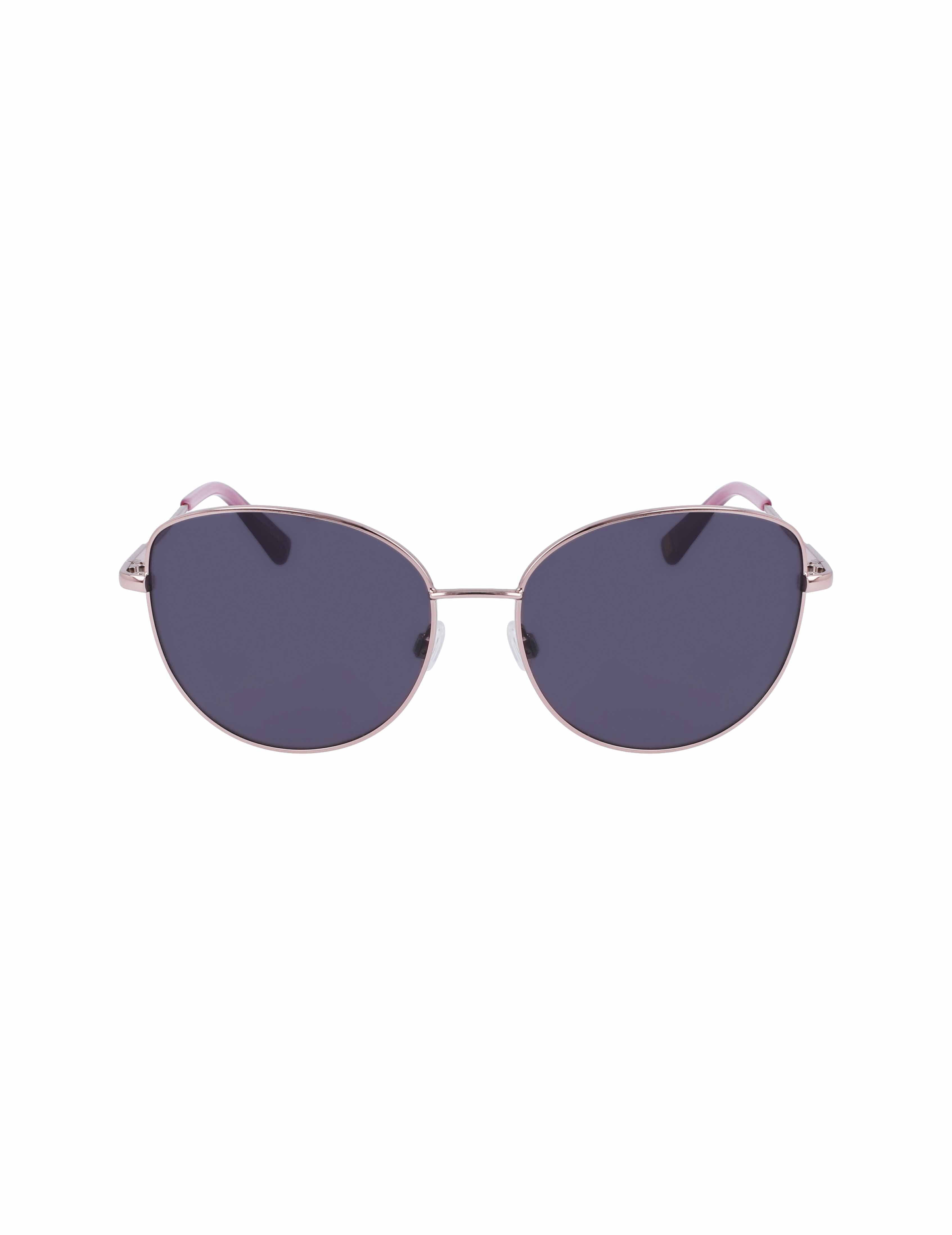 Trendy Round Sunglasses Rose Gold - Anne Klein Rose Gold
