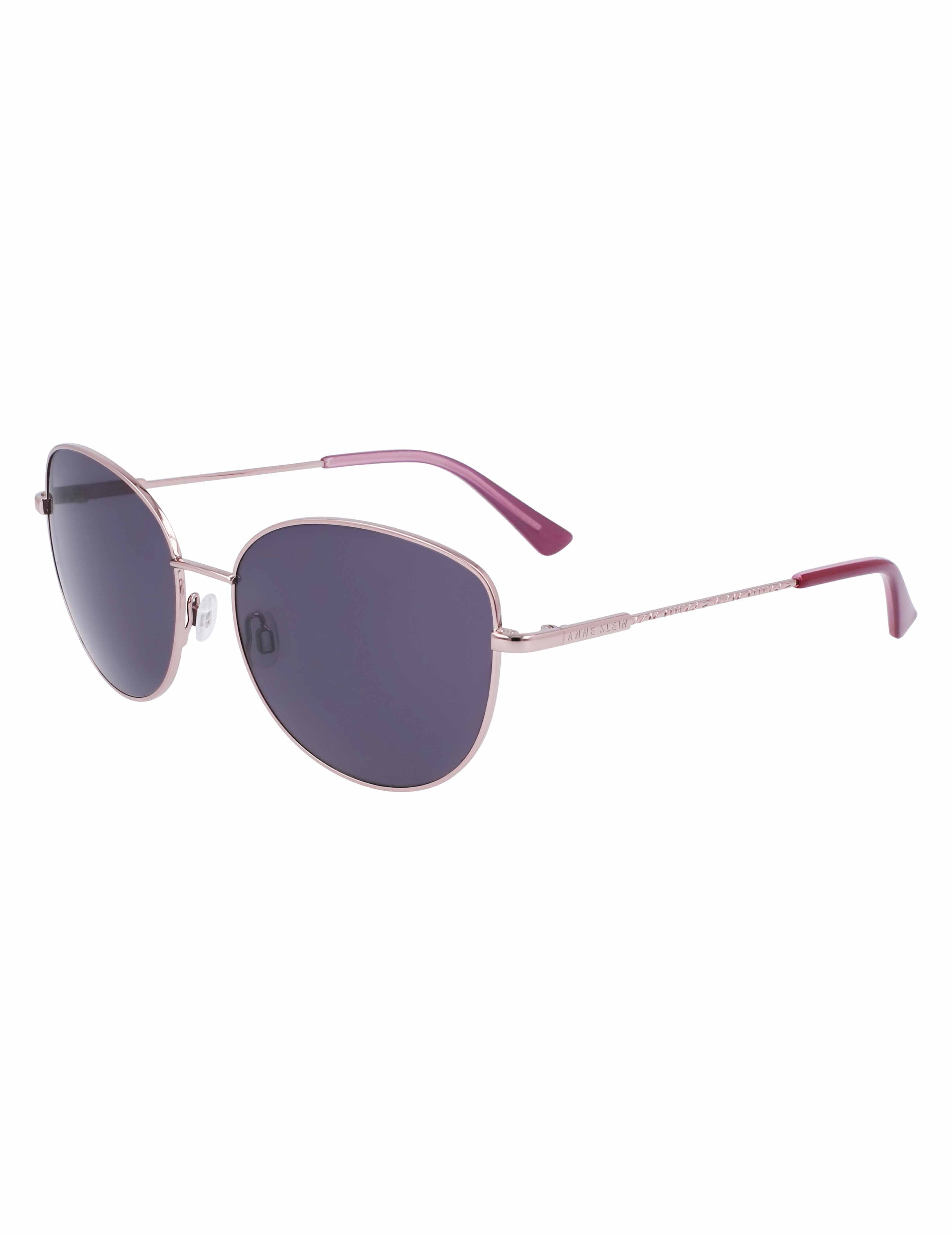 Trendy Round Sunglasses Rose Gold - Anne Klein Rose Gold