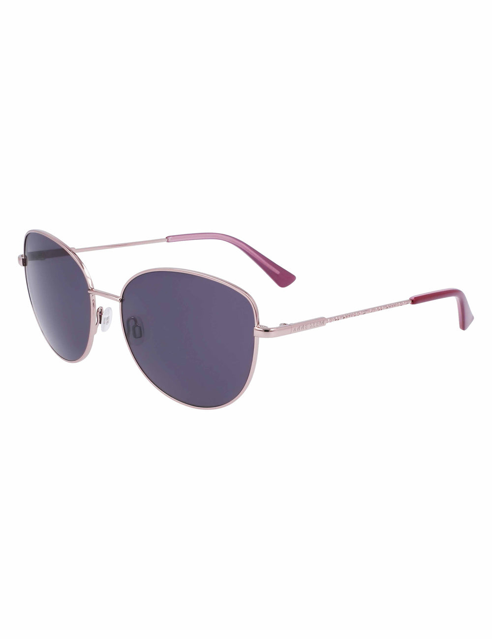 Trendy Round Sunglasses Rose Gold - Anne Klein Rose Gold